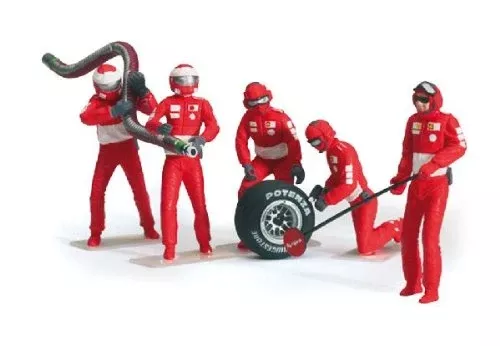 Carrera 1/32 Scale Movable Figure Red/Silver - Ages 6+