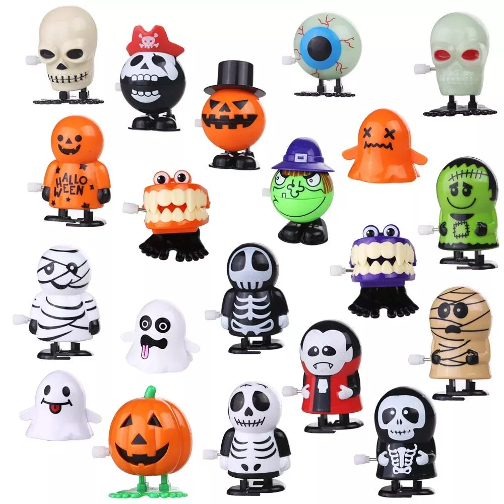 CCINEE Halloween Wind Up Toys - 20pcs Assorted - Small - Black