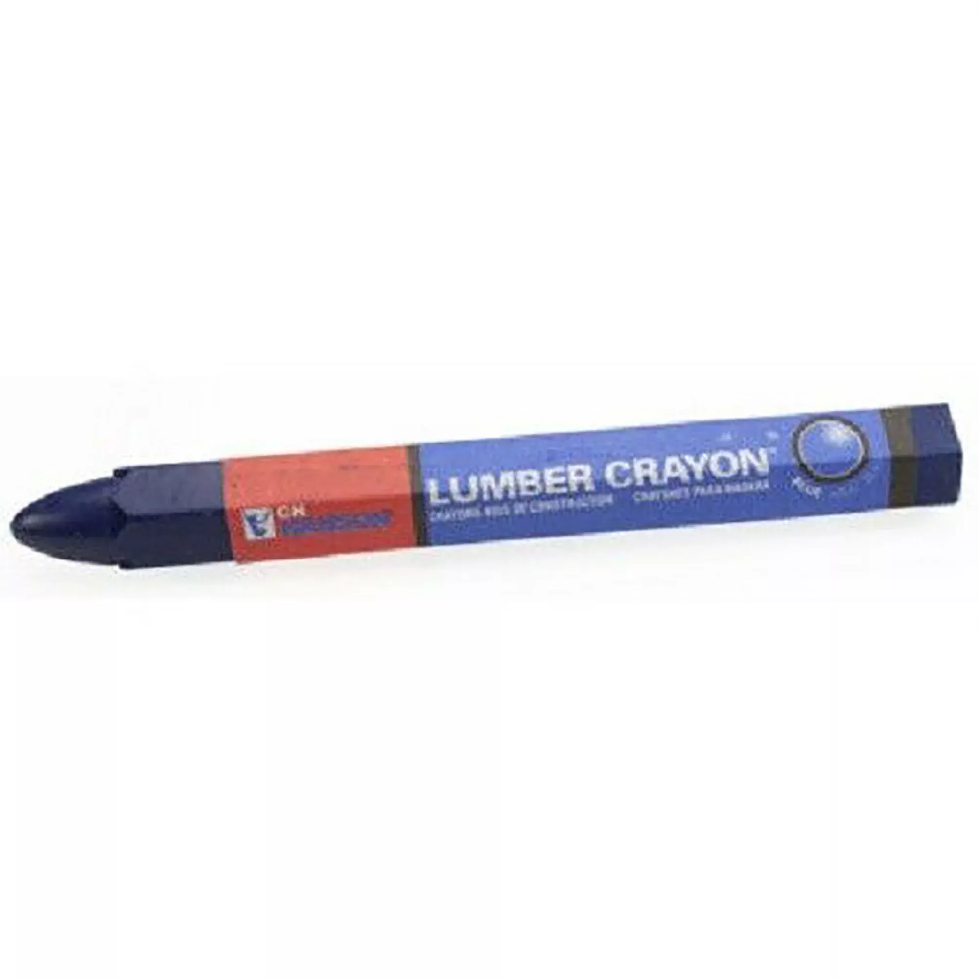 CH Hanson Lumber Crayon 4.5" x 0.5" Blue Metal