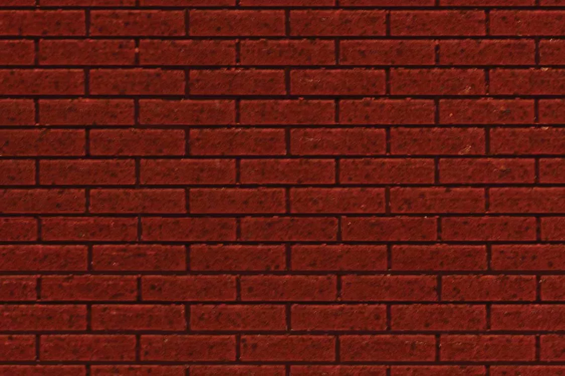 Chooch 8669 HO Scale Flexible Dark Red Medium Brick Pavers Sheet 2 Pack