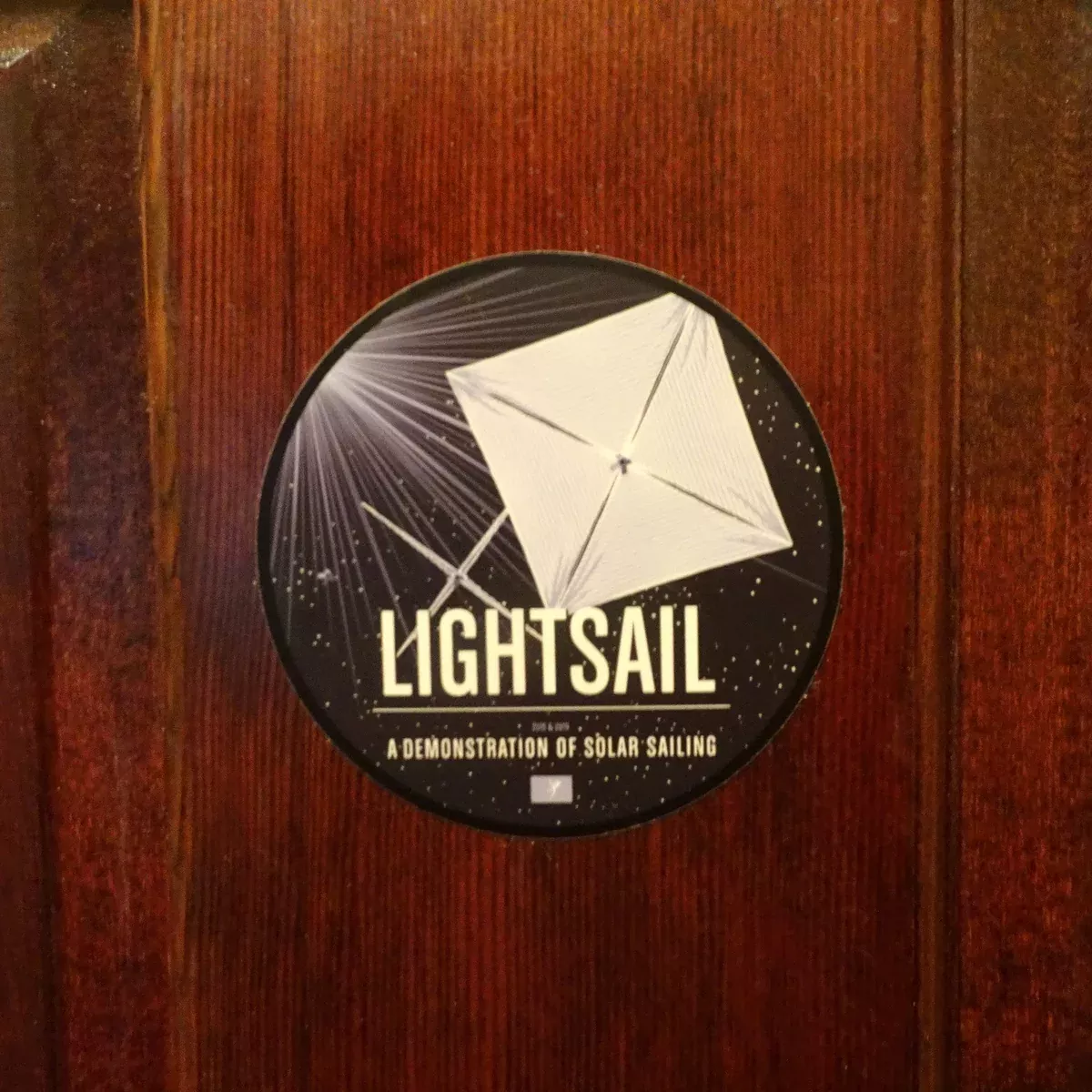Chop Shop Studio LightSail Sticker from the Historic Robotic Spacecraft Series