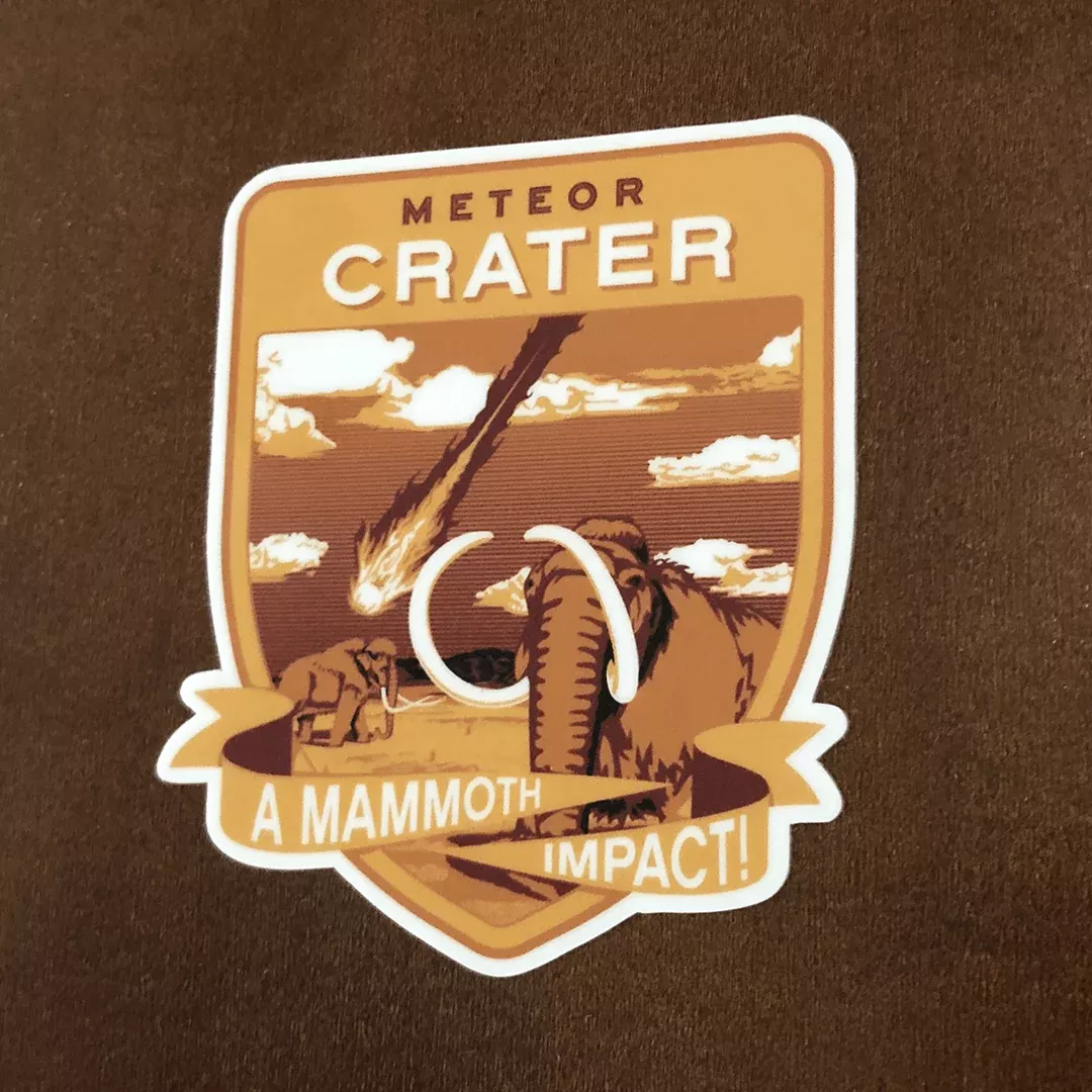 Chop Shop Studio Mammoth Impact Sticker
