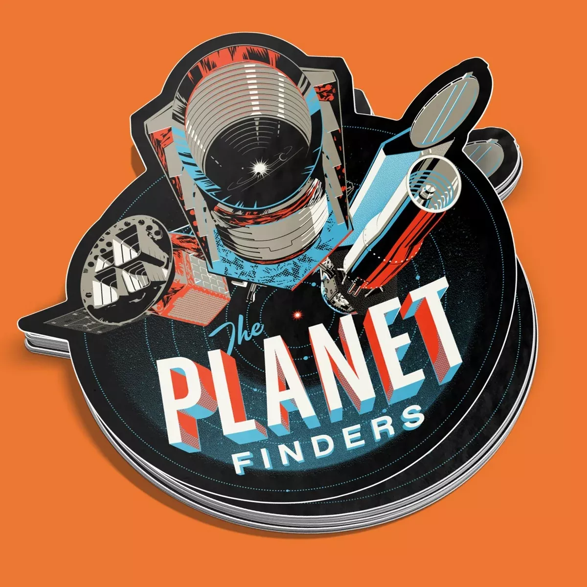 Chop Shop Studio Planet Finders Sticker