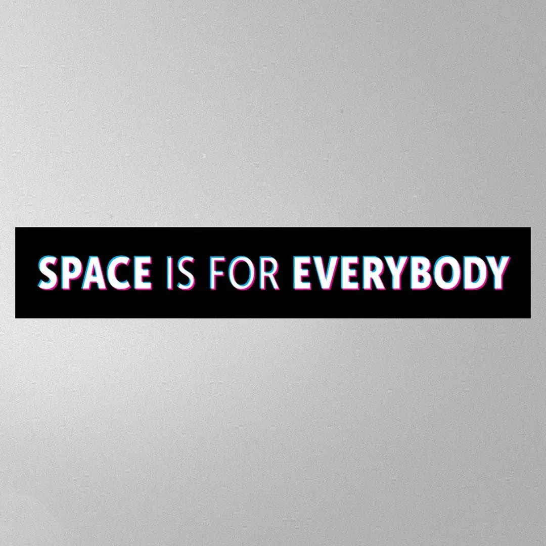 Chop Shop Studio Space is for Everyone Sticker