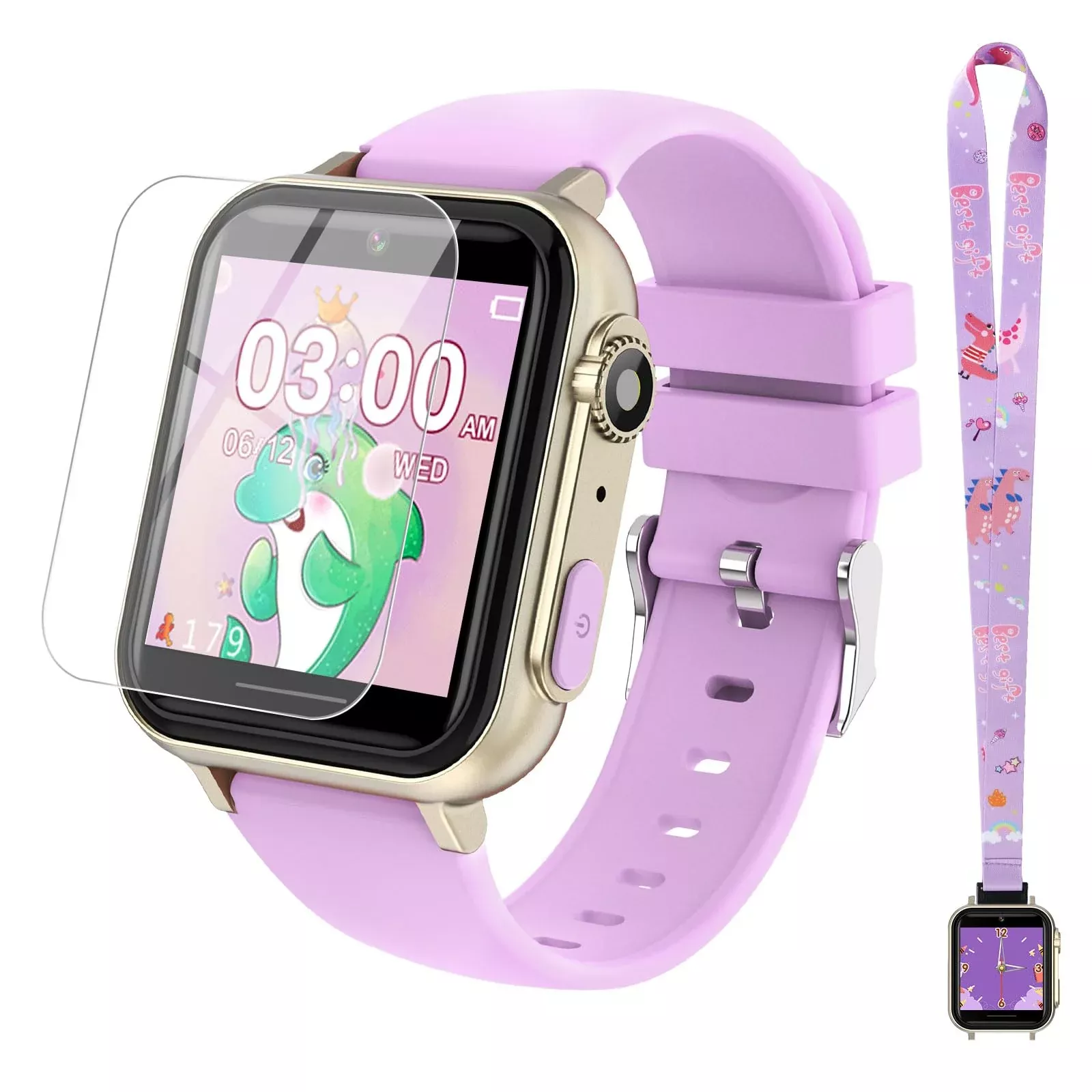 cjc Smart Watch for Kids - HD Touch Screen, Camera, 30+ Games, Pedomet