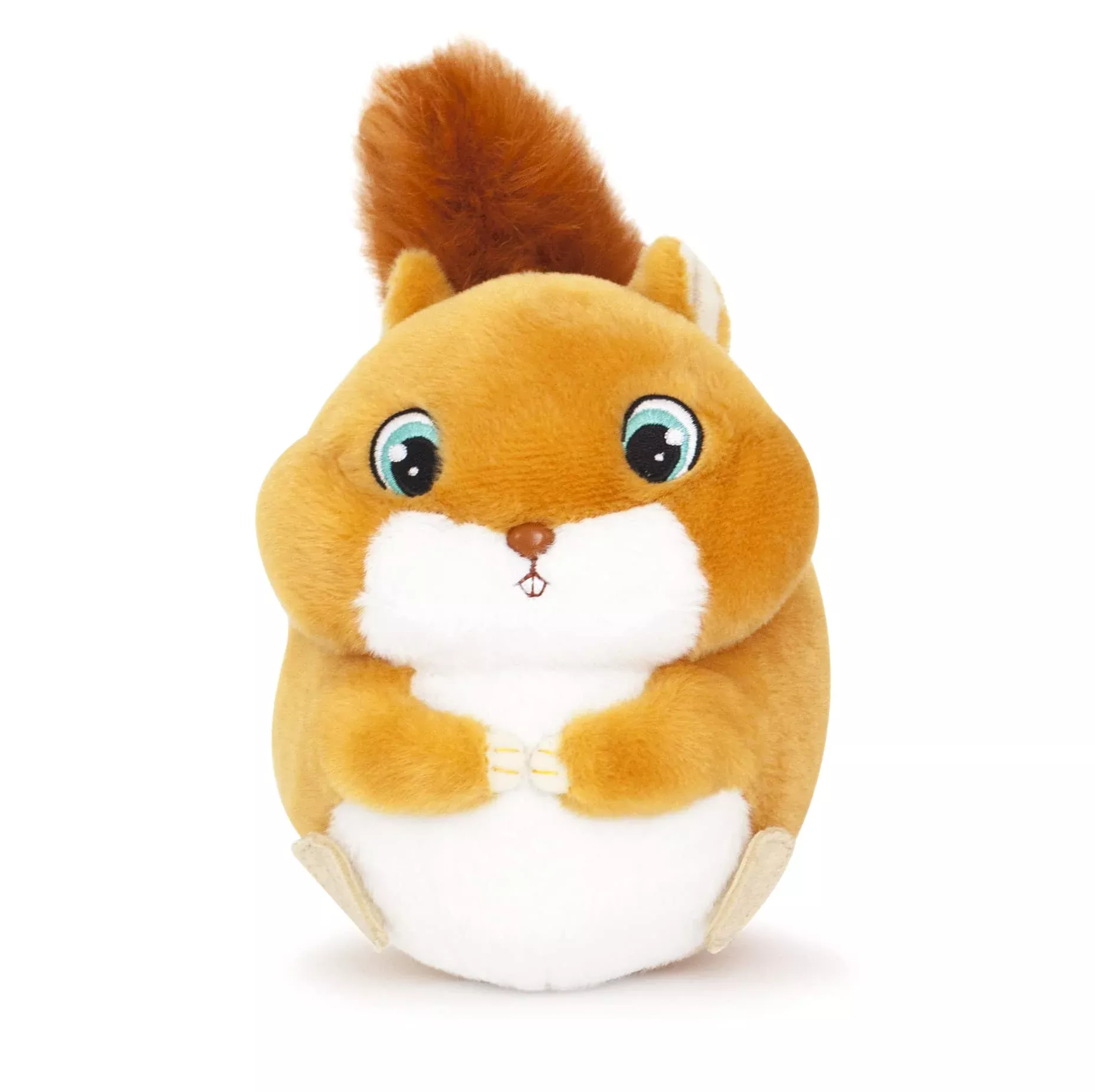 Club Petz Bam Bam Squirrel Plush Toy 6" Brown Bouncing Cuddly Fun