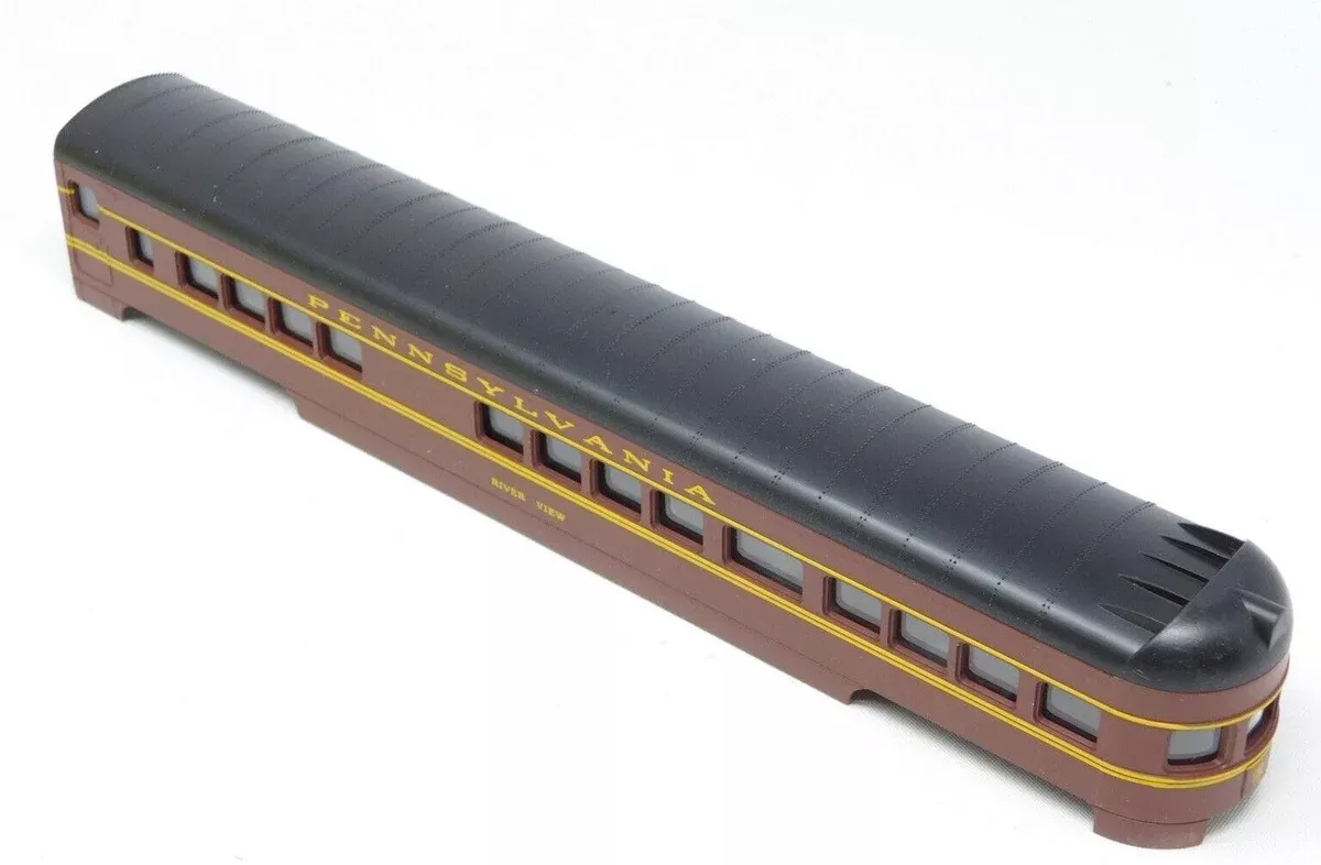 Con-Cor 1-0965 HO Scale 72' Passenger Observation Car Kit PRR River View - NOS