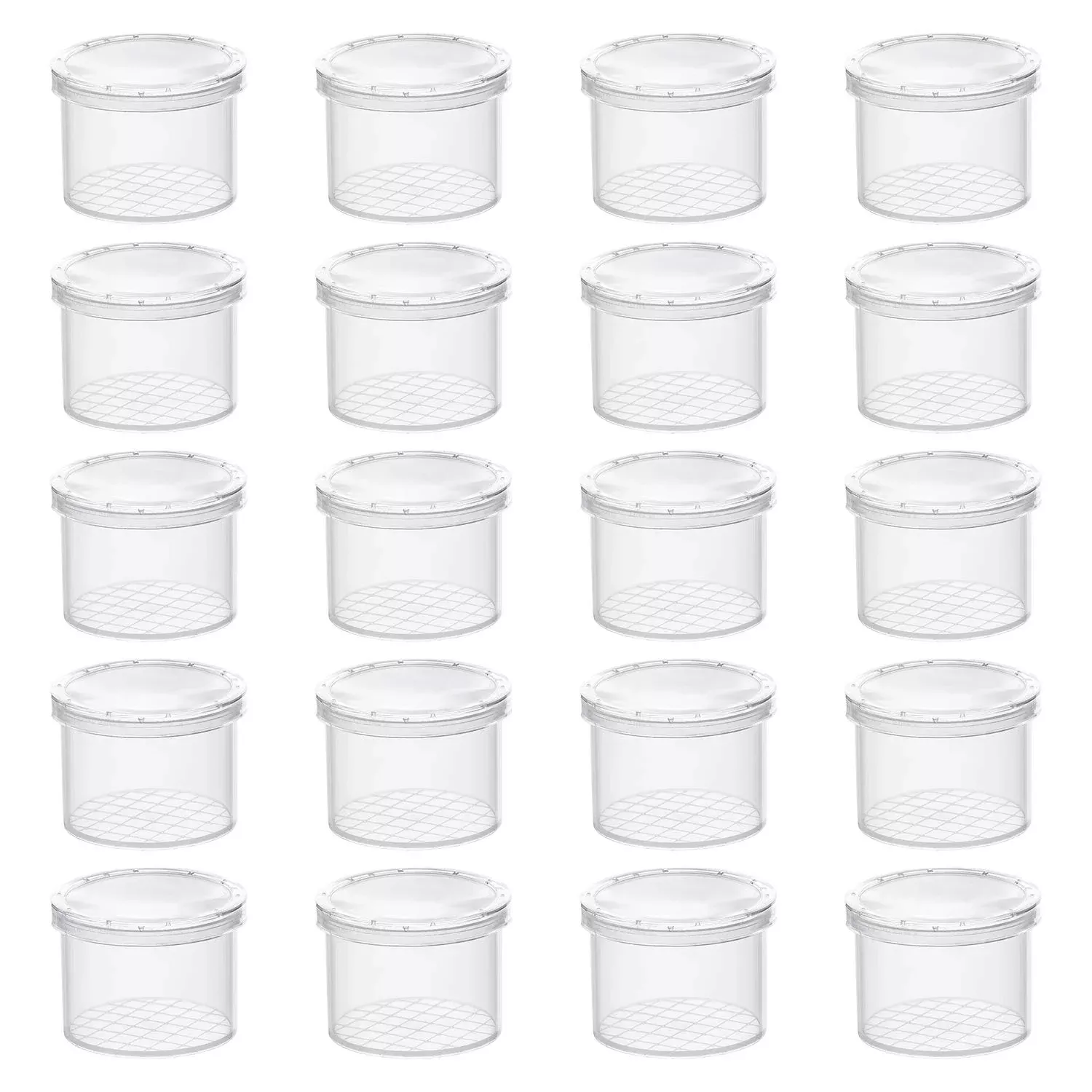 Coopay Bug Viewer Insect Cage 20 Pieces Magnifying Container Small