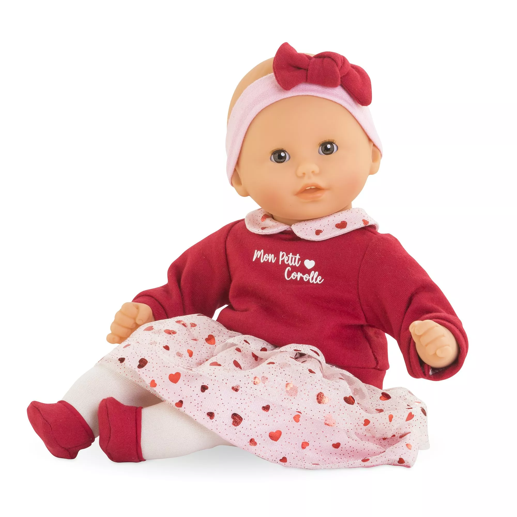 Corolle Bébé Calin Charming Pastel Baby Doll 12 Inch Red 18M+