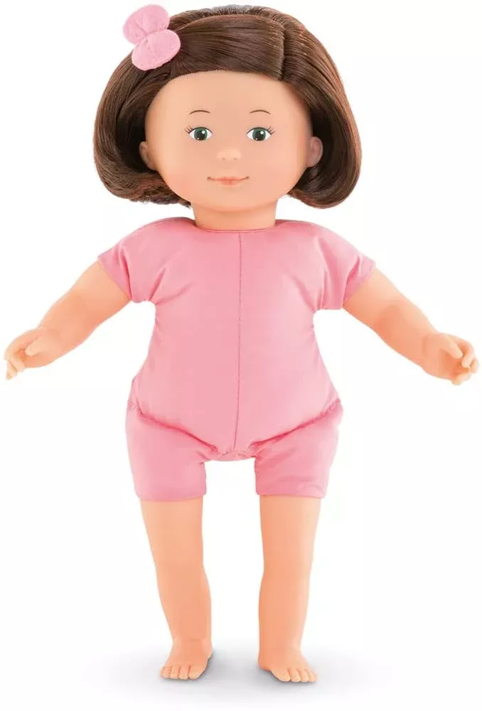 Corolle Églantine 13" Soft Body Doll in Pink for Ages 18 Months