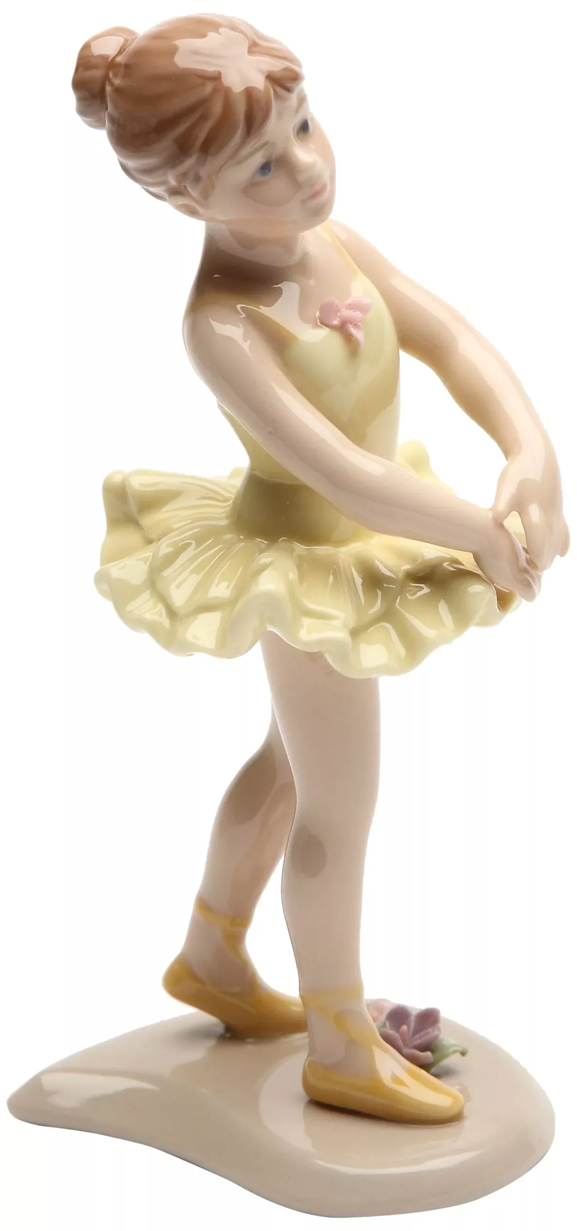 Cosmos Gifts Porcelain Ballerina Figurine 6 1/8"H Multicolor