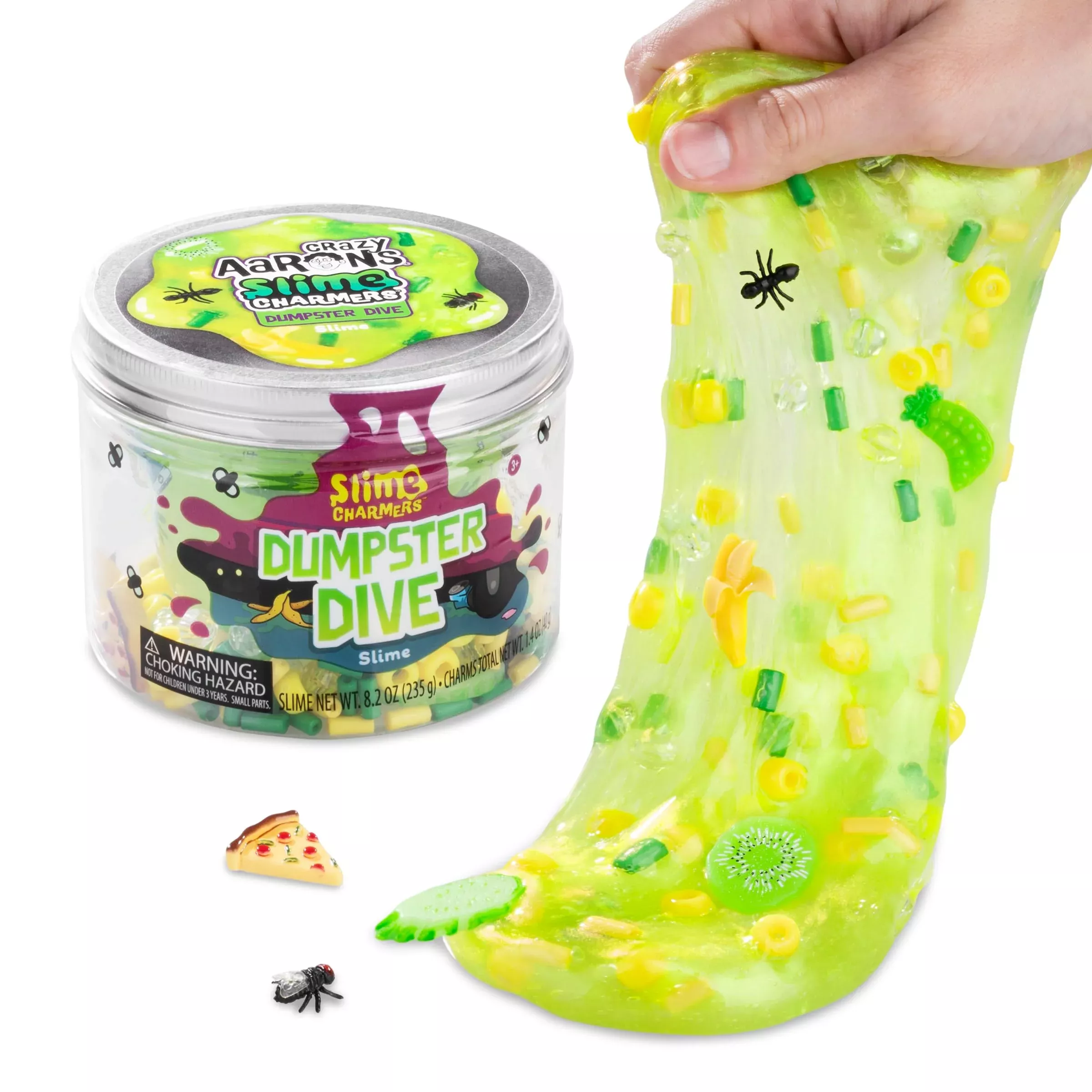 Crazy Aaron's Cloud Slime Kit for Kids - Green, 8.2 oz, Party
