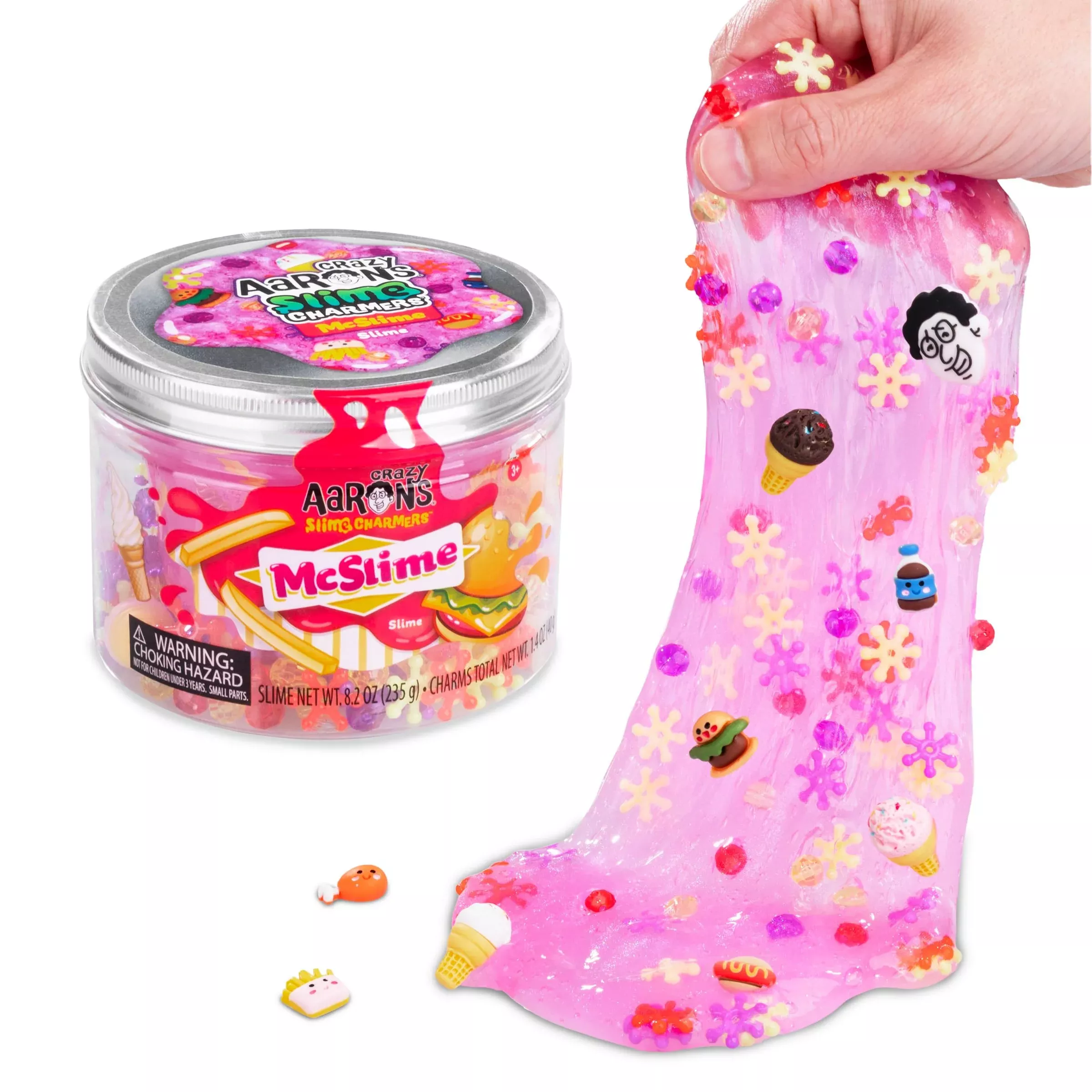Crazy Aaron'S Slime Charmers - Mcslime - Purple Water Slime, Sensory