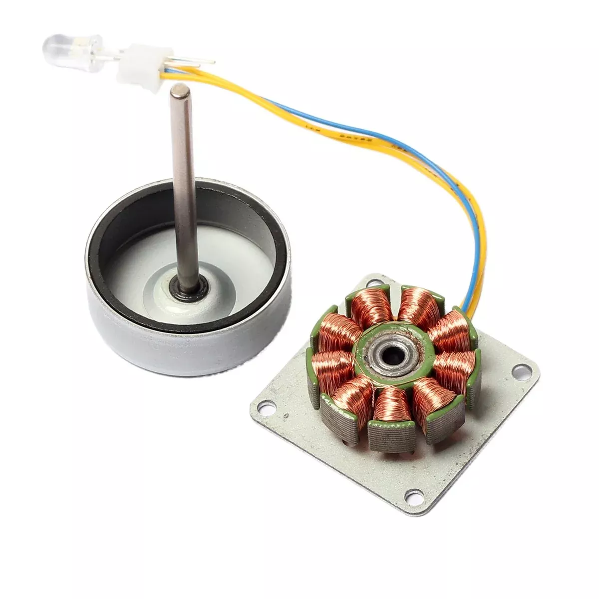 CrocSee Micro 3 Phase AC Generator Model 3V-24V Small Silver