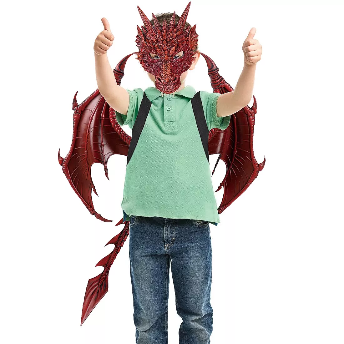 Darlion Dragon Wings Costume Children'S Props Cosplay Wing Dinosaur Ta