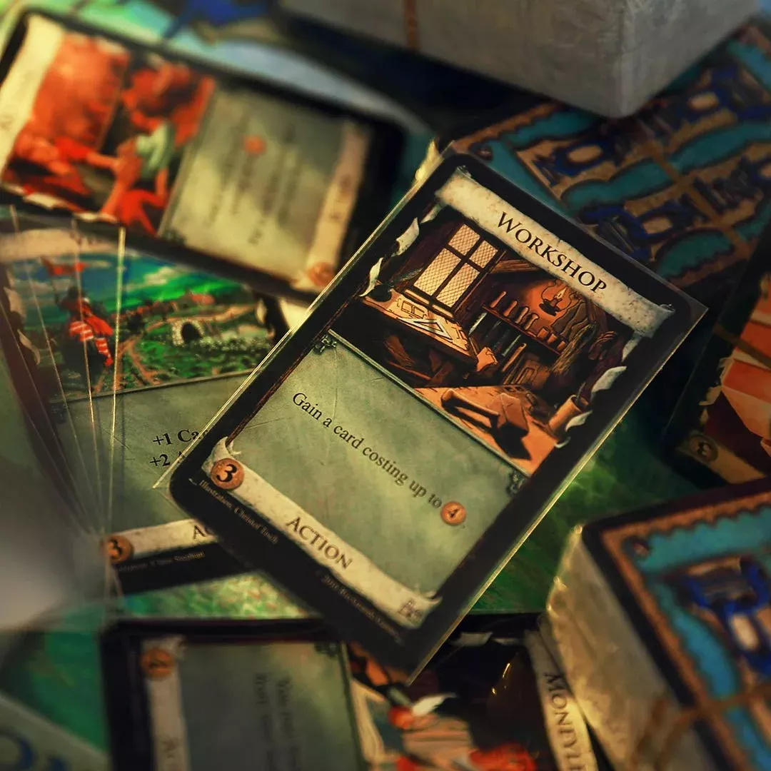 DeELF Clear Card Sleeves for Dominion Game 1000 ct 61mm x