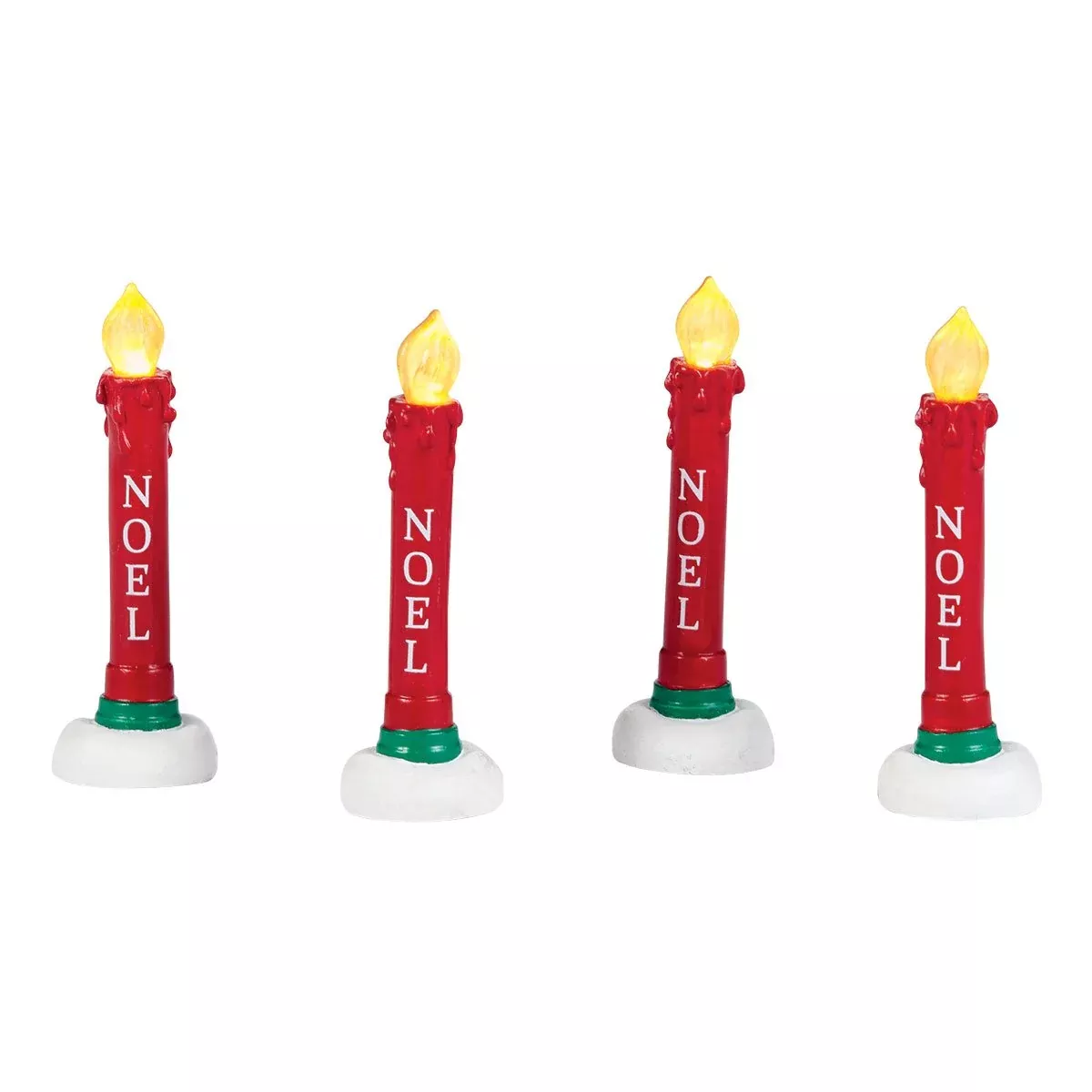 Department 56 Accessories For Villages Lit Candles Yard Decor Lights,