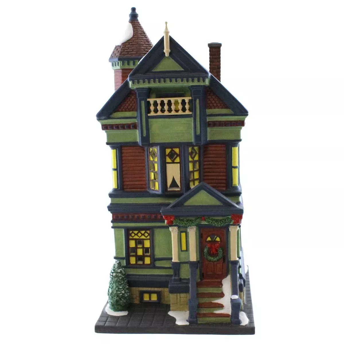 Department 56 Christmas In The City Pacific Heights Porcelain Building