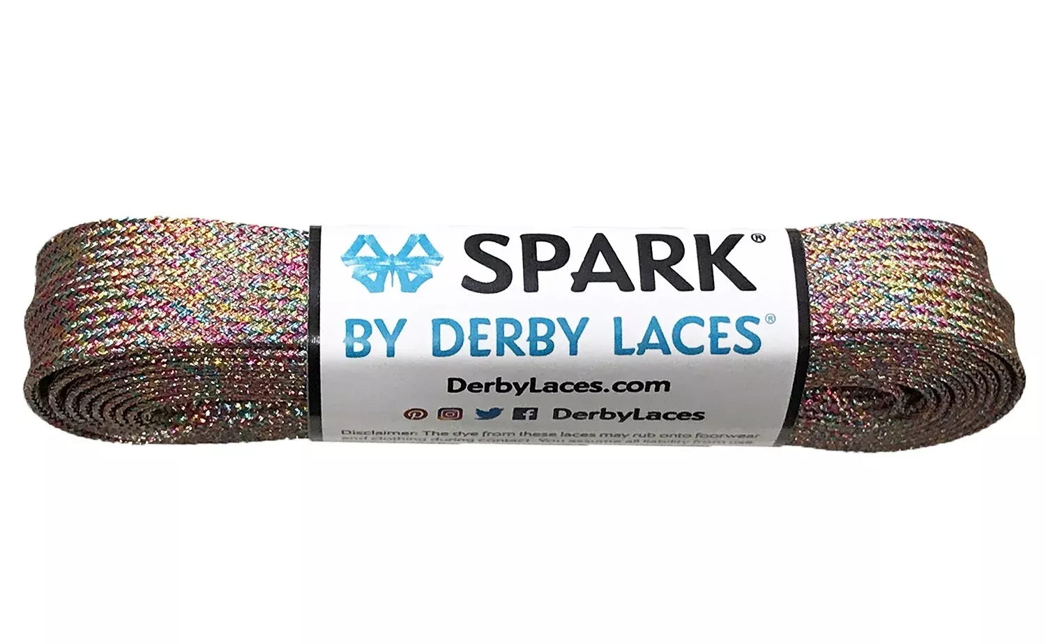 Derby Laces Performance Metallic Laces 84 Inch Teal One Pair