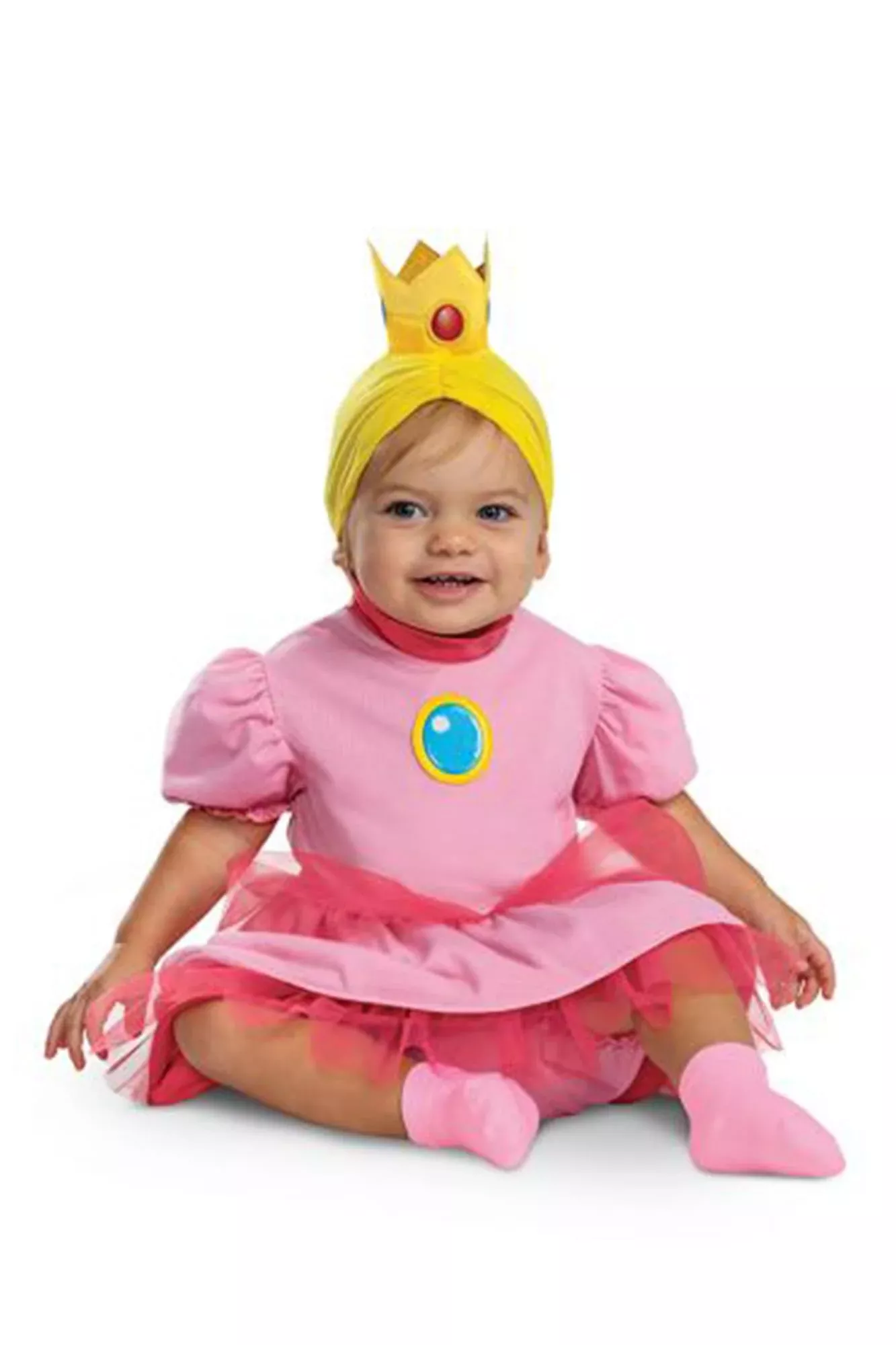 Disguise Princess Peach Costume for Infants, 6-12 Months, Pink