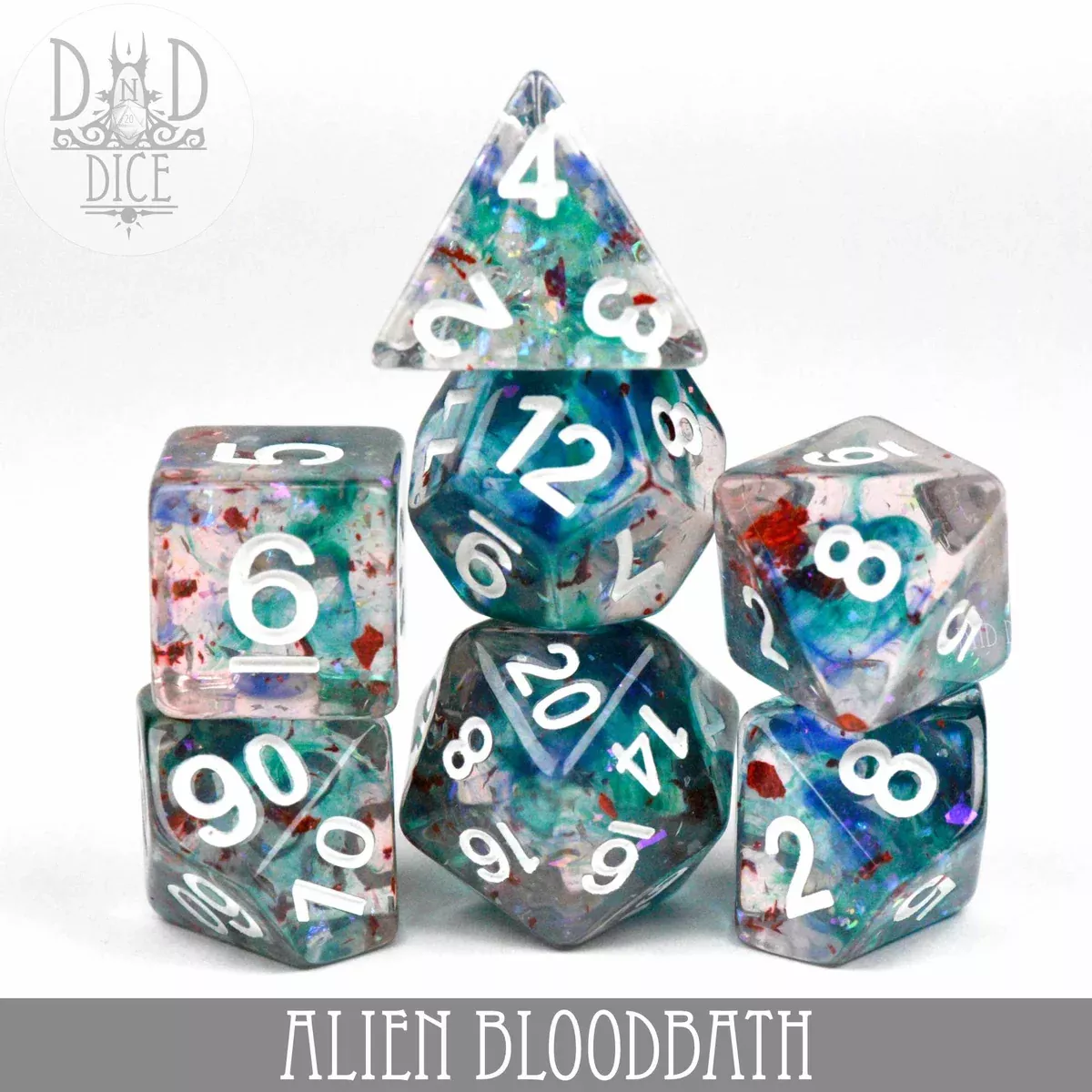 DND DICE Alien Bloodbath Dice Set