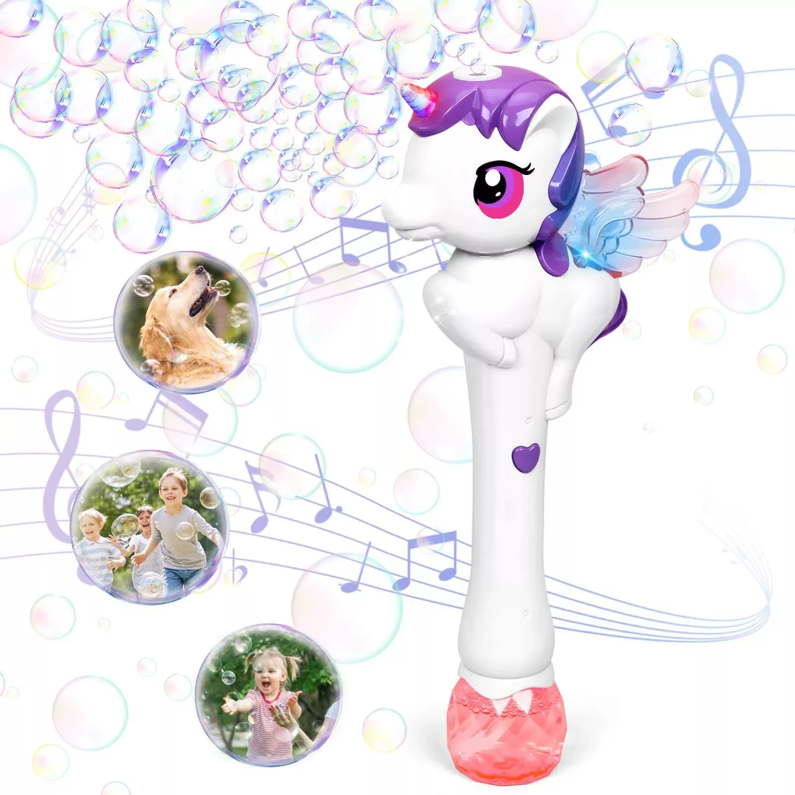 Dolanus Bubble Wands For Kids Toys Ages 3 4 5 6 7 8 Year Old Girl: Uni