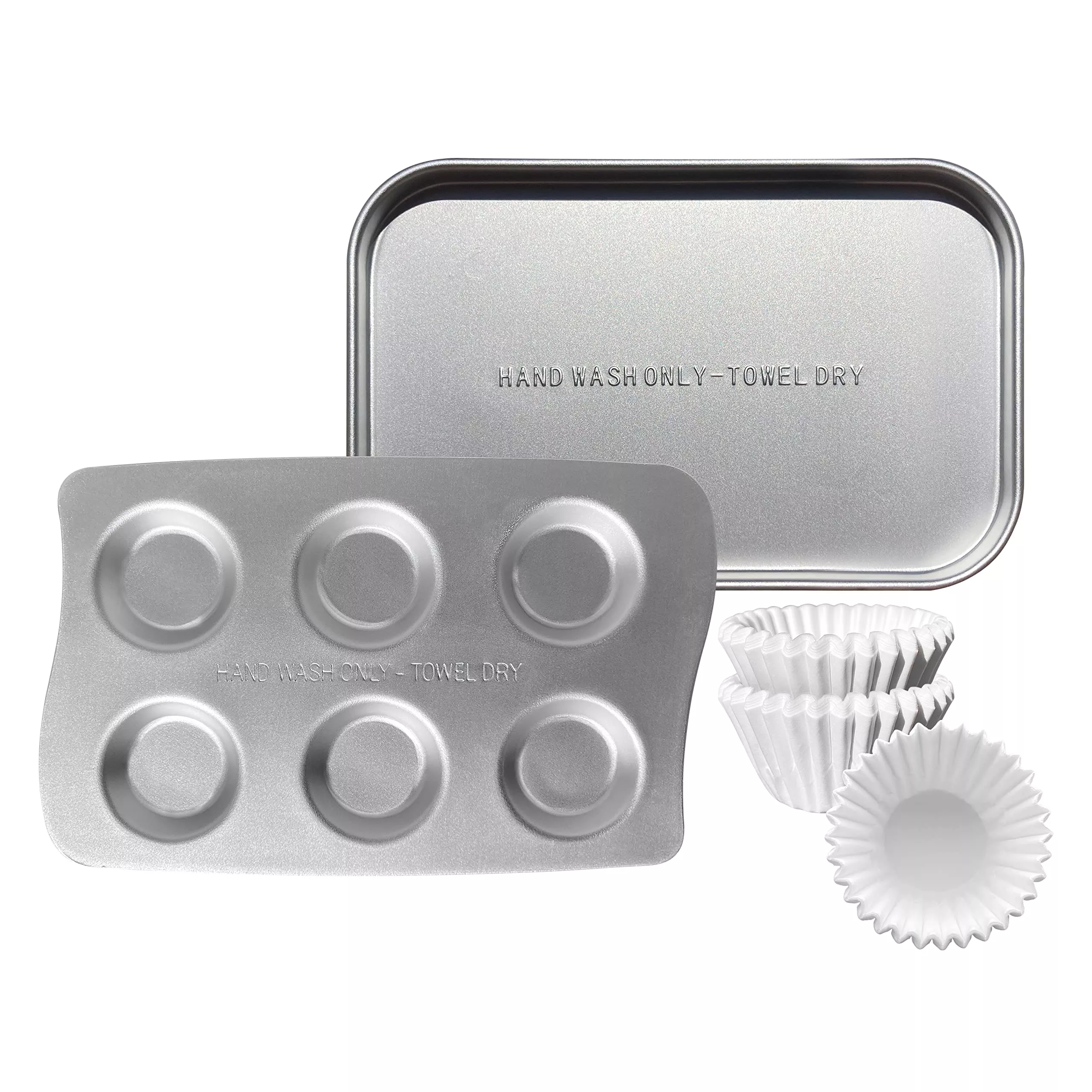 Doll Buddies Cupcake Pan Set for Easy Bake Ultimate Oven, Mini Size
