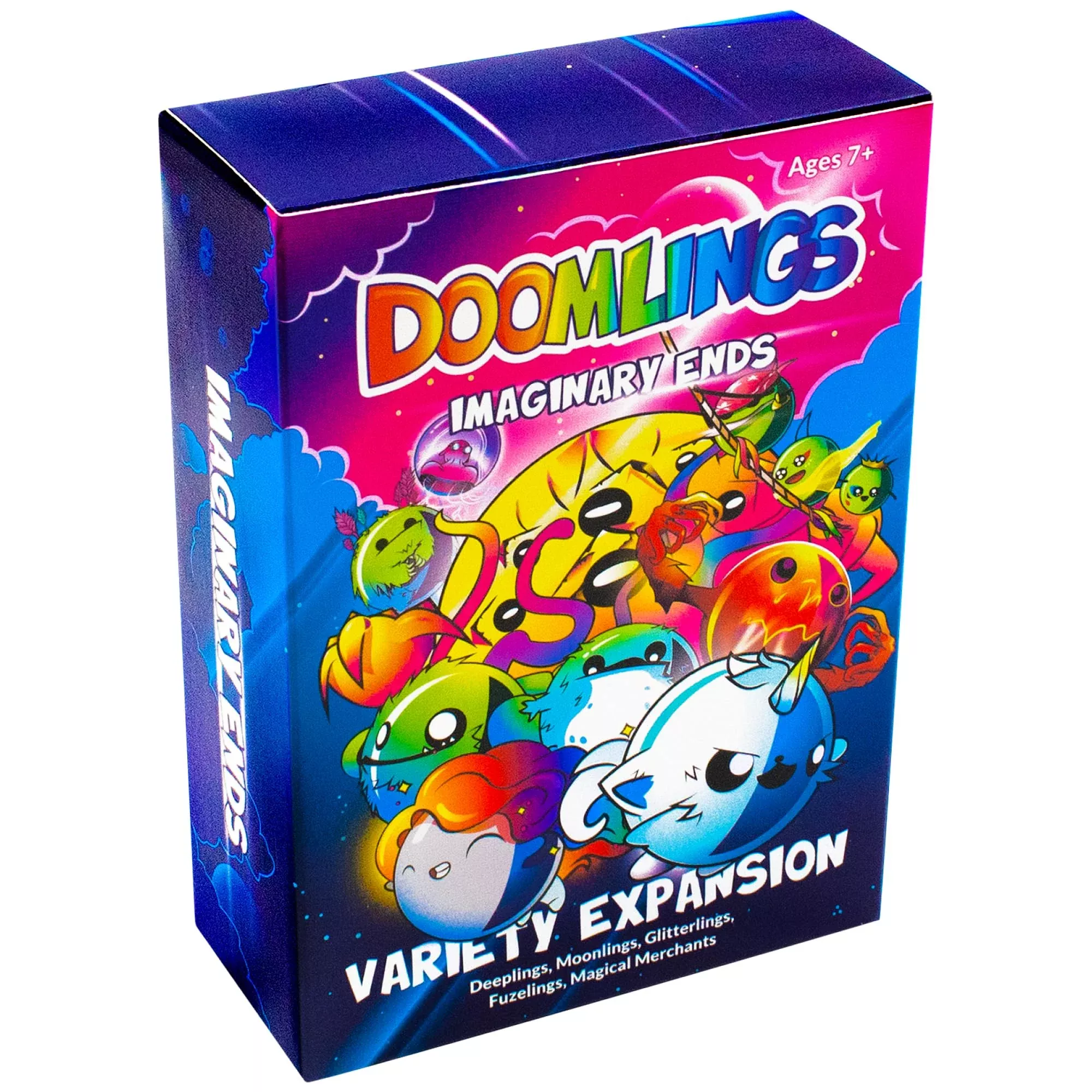 Doomlings Card Game: Imaginary Ends Expansion Pack - 127 Cards, New Tr