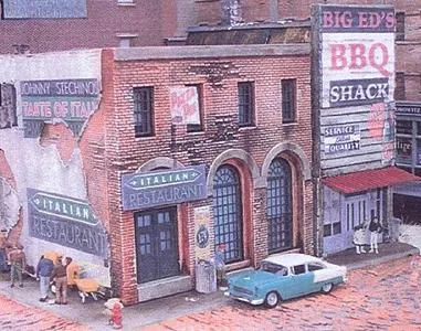 Downtown Deco 2007 N Scale Blair Avenue Part Two -- Kit