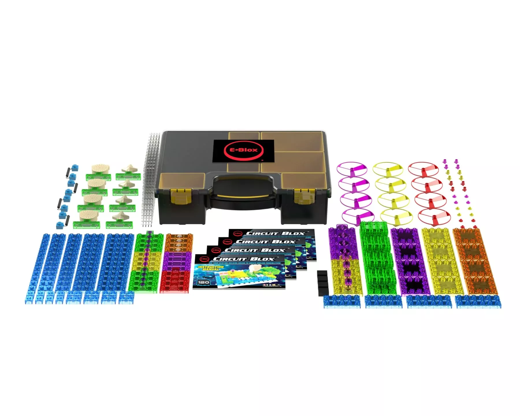 E-Blox Circuit Blox 120 STEM Kit for Grades 3-5, 46