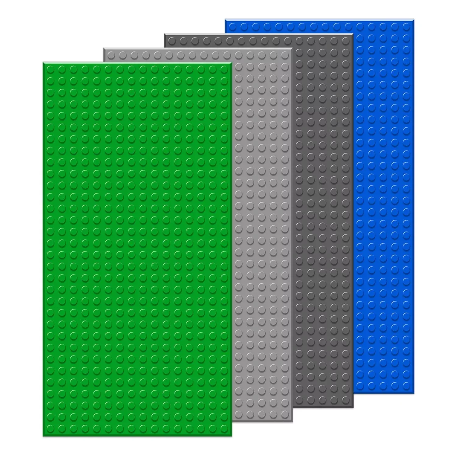 EKIND Base Block Plates 5" x 10" 4-Pack, Compatible with Major