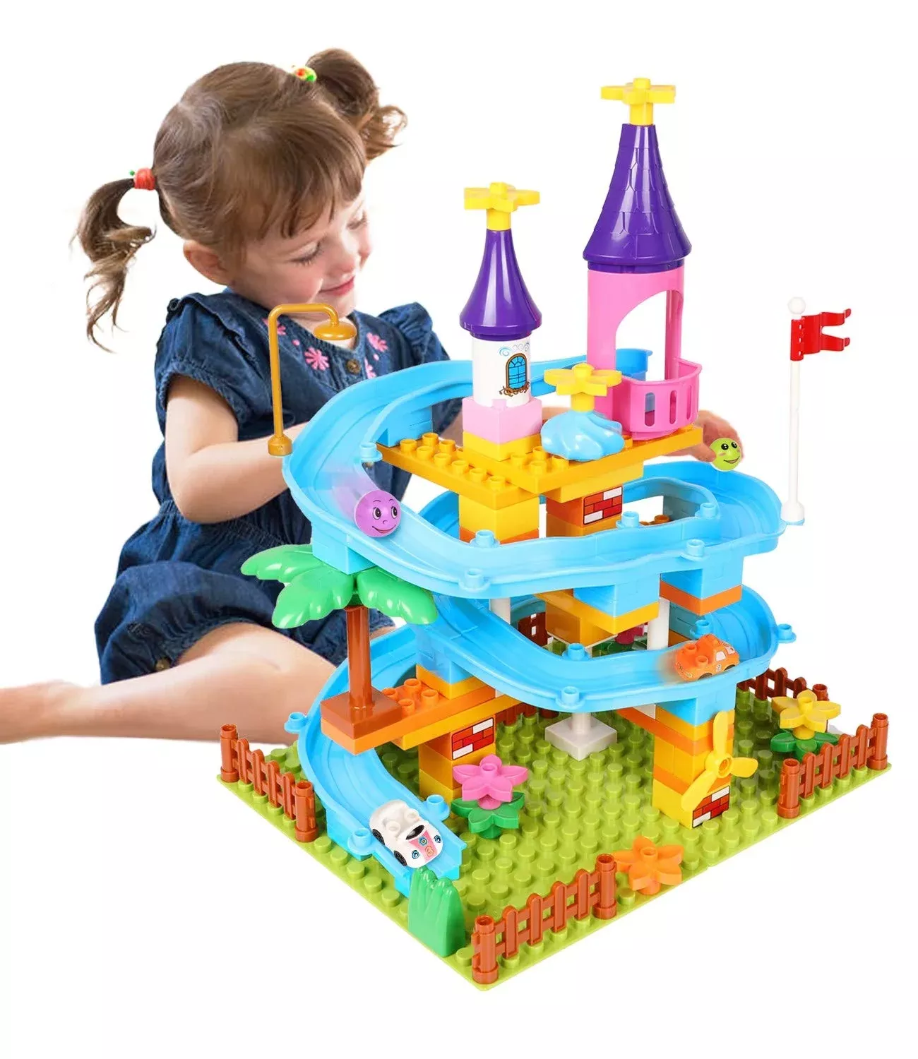 EP EXERCISE N PLAY Castle Large Building Blocks Set 86 Pieces Style1