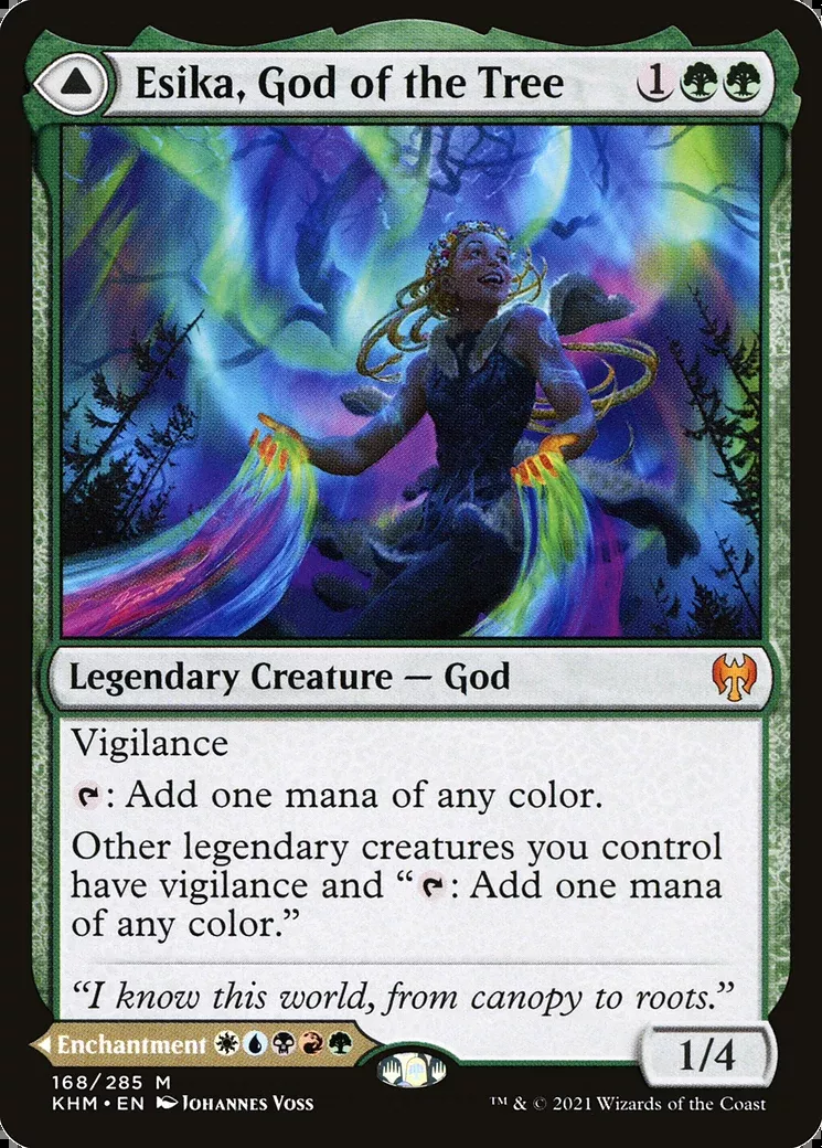 Esika, God of the Tree (KHM-168) [Kaldheim]