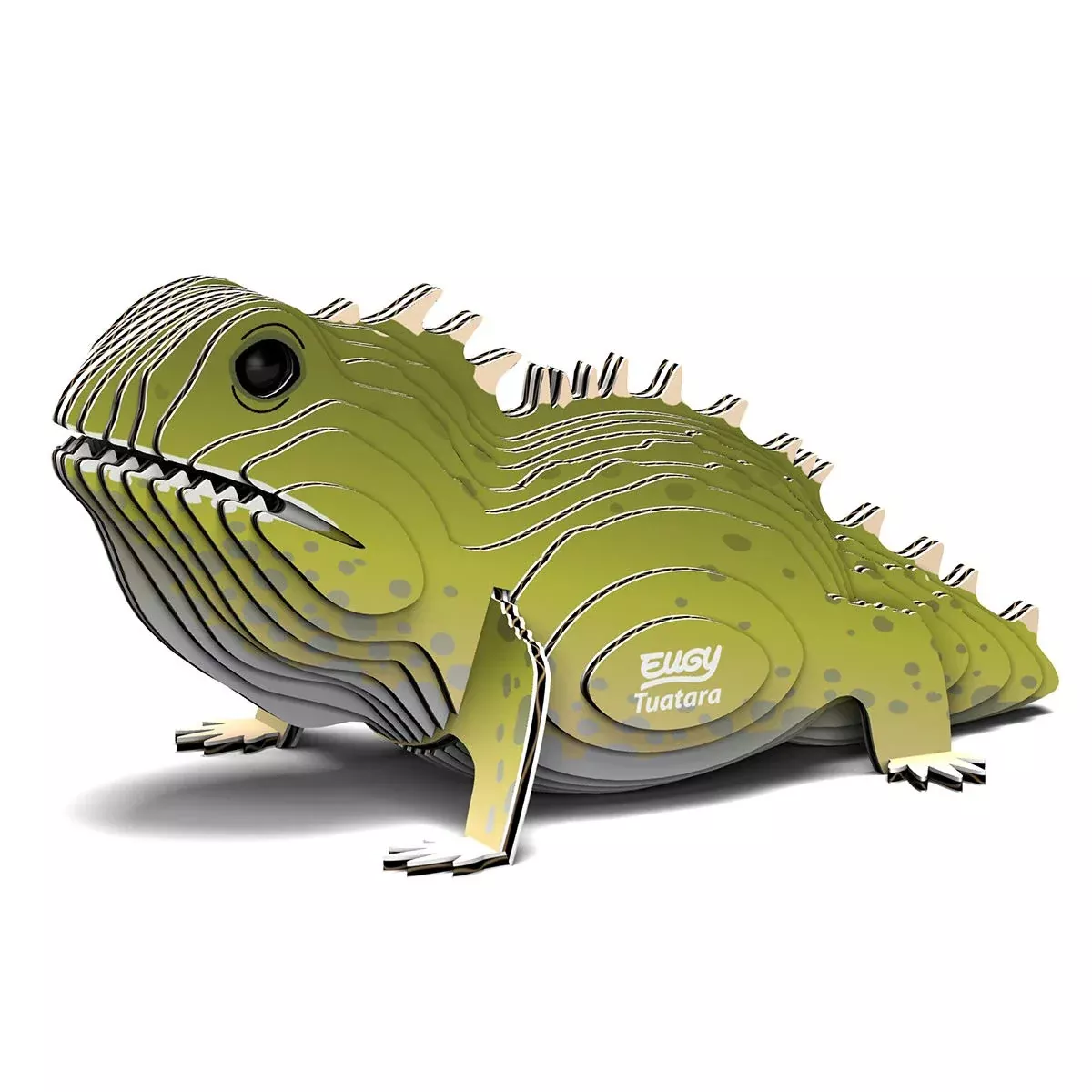 Eugy Tuatara 3D Puzzle, 24 Piece Eco-Friendly Educational Toy Puzzles