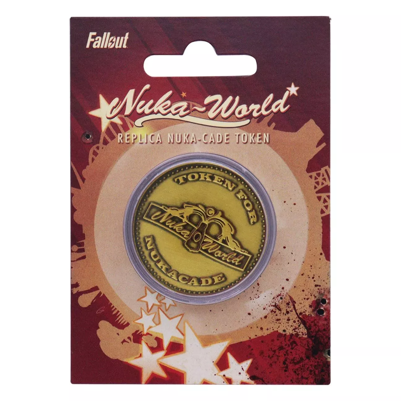 Fanattik Nuka-Cade Token for Fallout 4 - 38mm Gold Coin