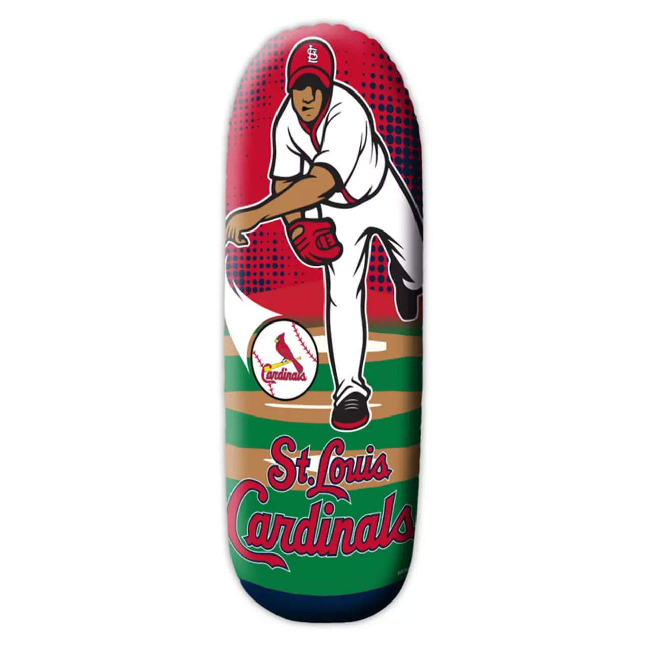 Fremont Die St. Louis Cardinals Bop Bag Water Based Punching Toy