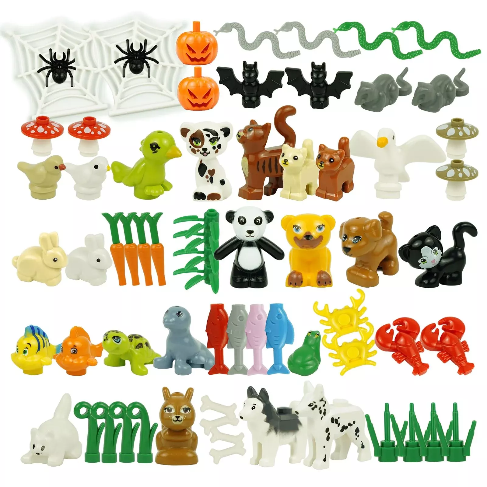 Friends Animals Figures Set, City Building Block Parts And Pieces, Far