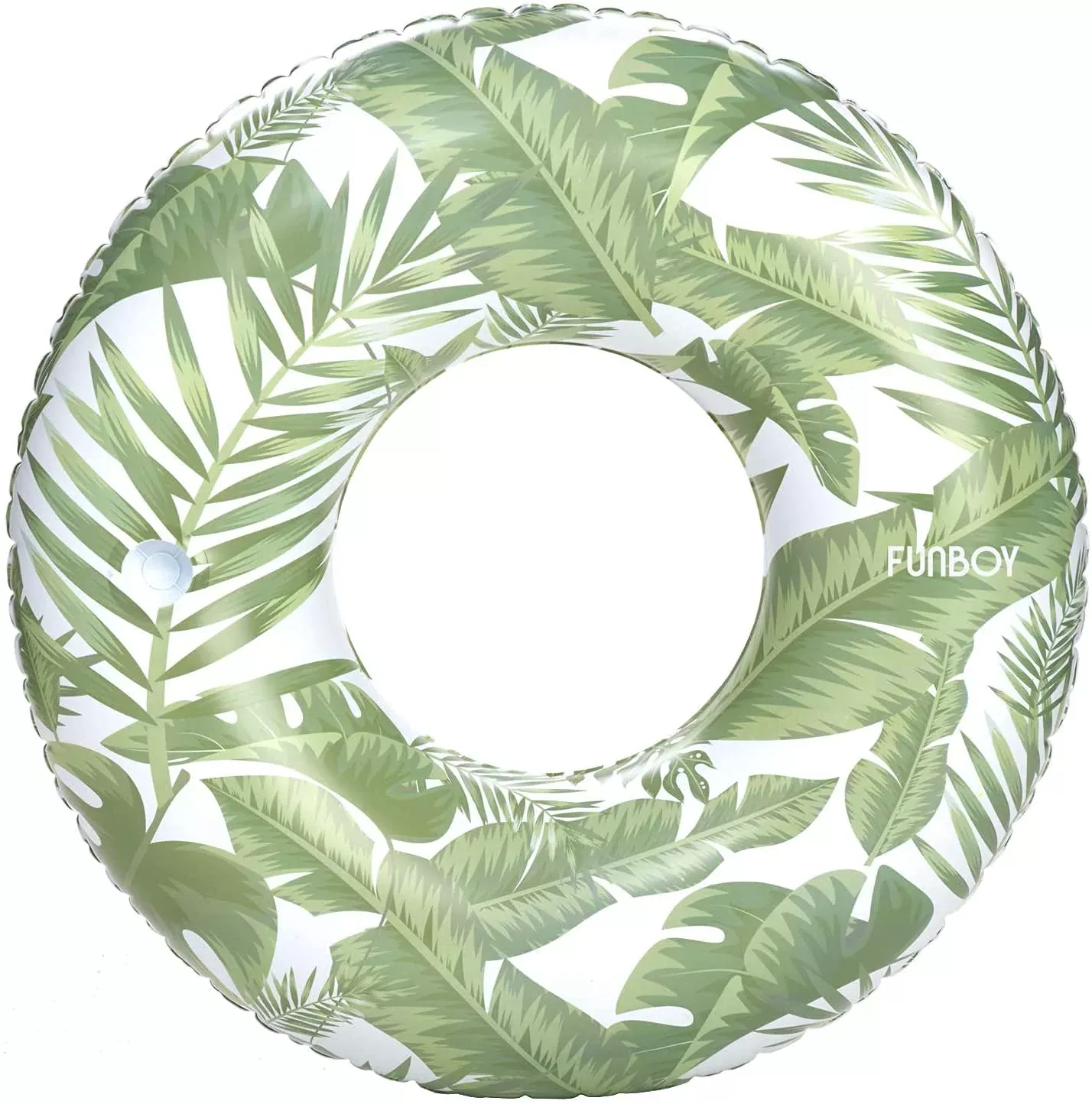 FUNBOY Tropical Tube Float 48" Jungle Color Inflatable Pool Float