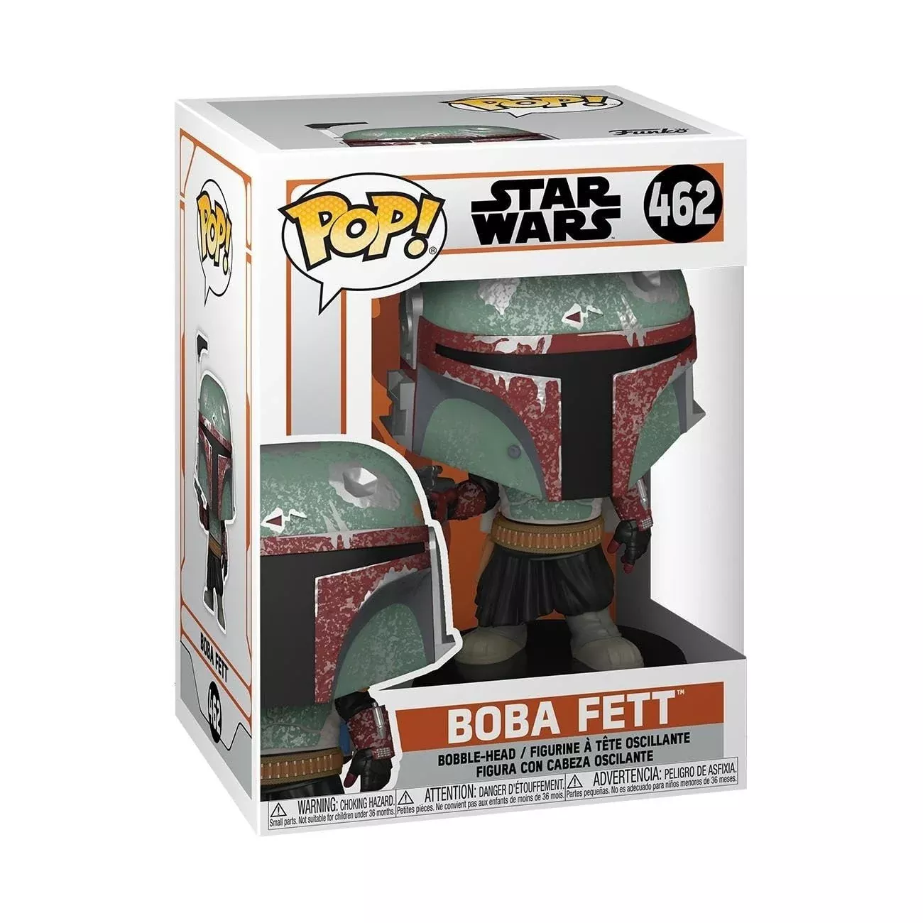 Funko Pop! Boba Fett Vinyl Figure 3.75" Multicolor The Mandal
