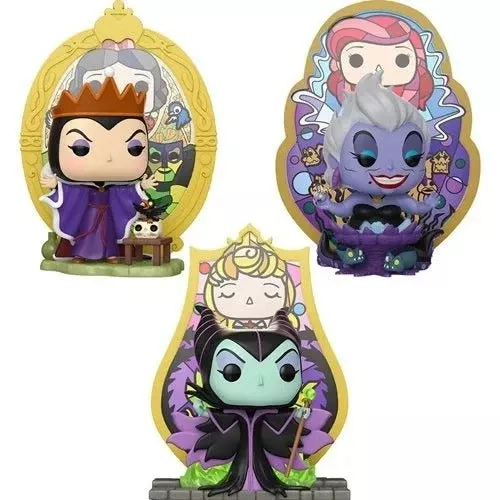 Funko Pop! Disney Villains Stained Glass Deluxe Vinyl Figures - Select Figure(s)