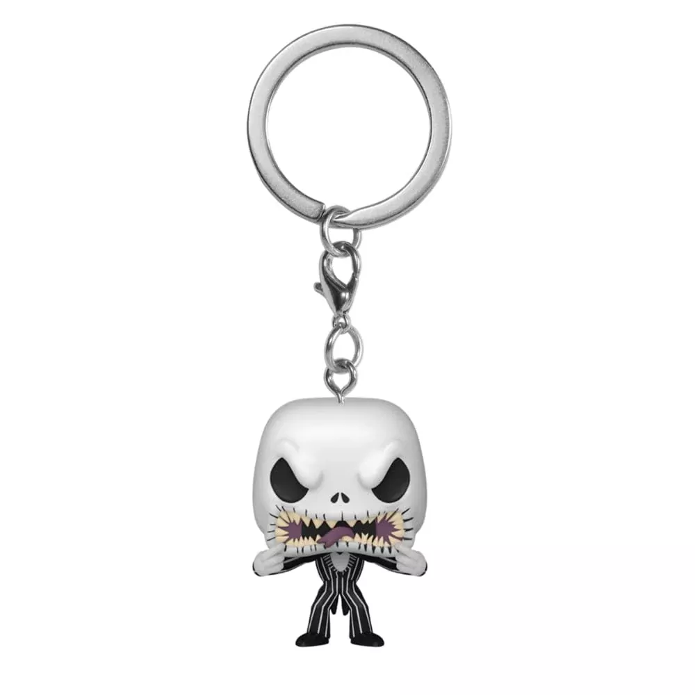 Funko Pop Keychain Jack Scary Face Vinyl Figure 2" Multicolor 1 Count