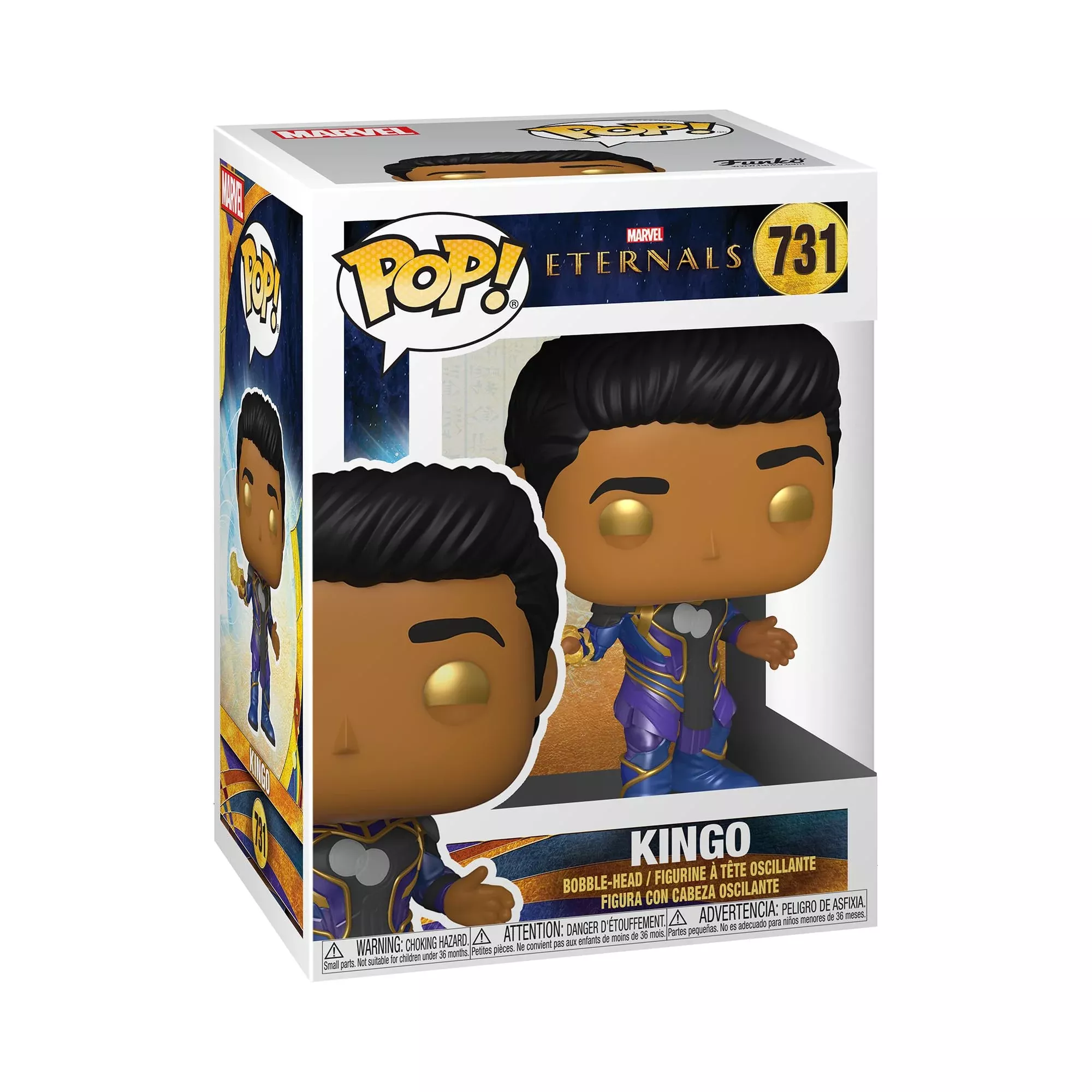 Funko Pop! Kingo Vinyl Bobblehead 4-Inch Multicolor