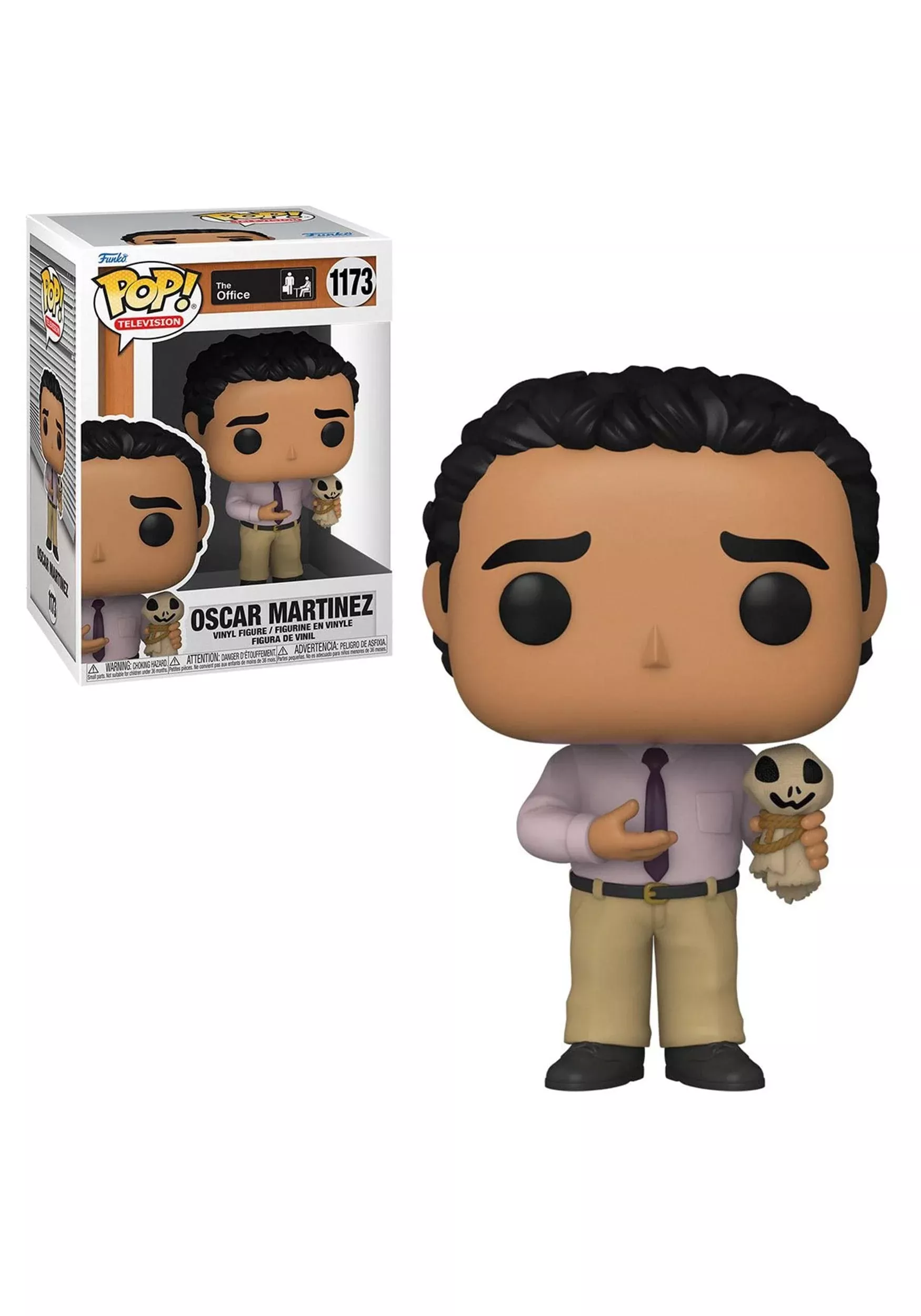 Funko Pop! The Office Oscar with Ankle Attachments 3.75" Multicolor