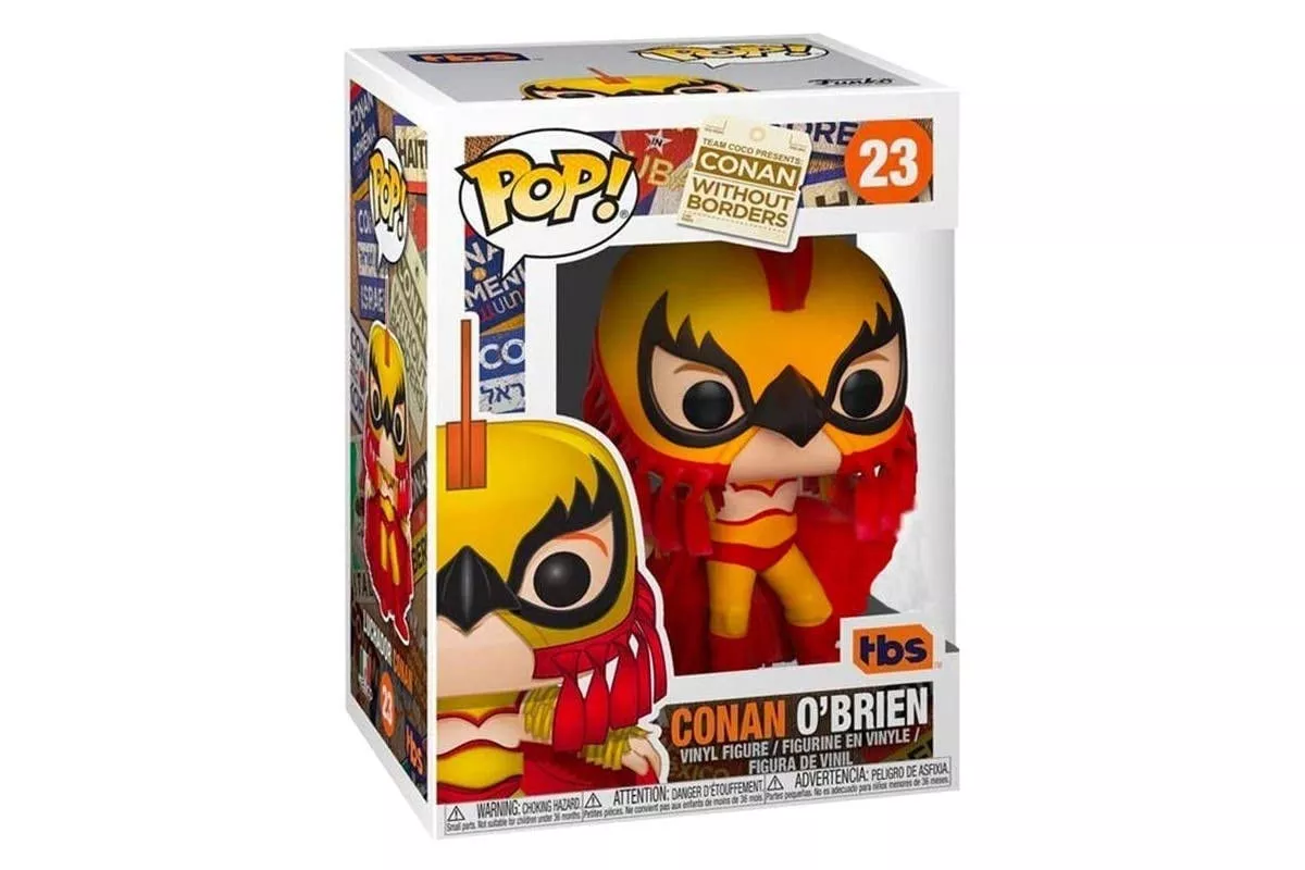 Funko POP Vinyl Figure - Conan O'Brien Luchador - 3.75" -