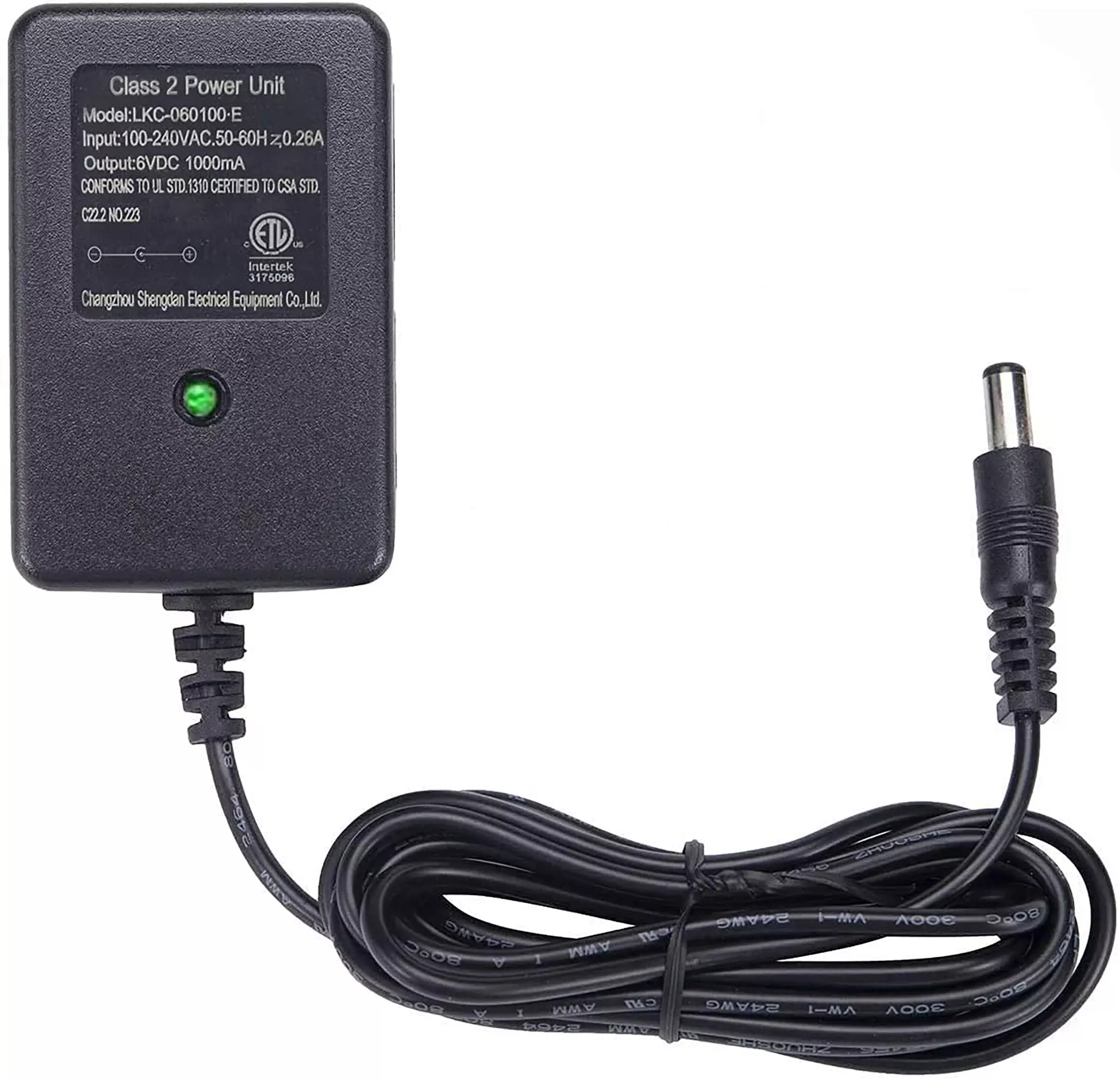 Go Store Choice 6V Battery Charger for Ride-on Toys, Model lkc-060050,