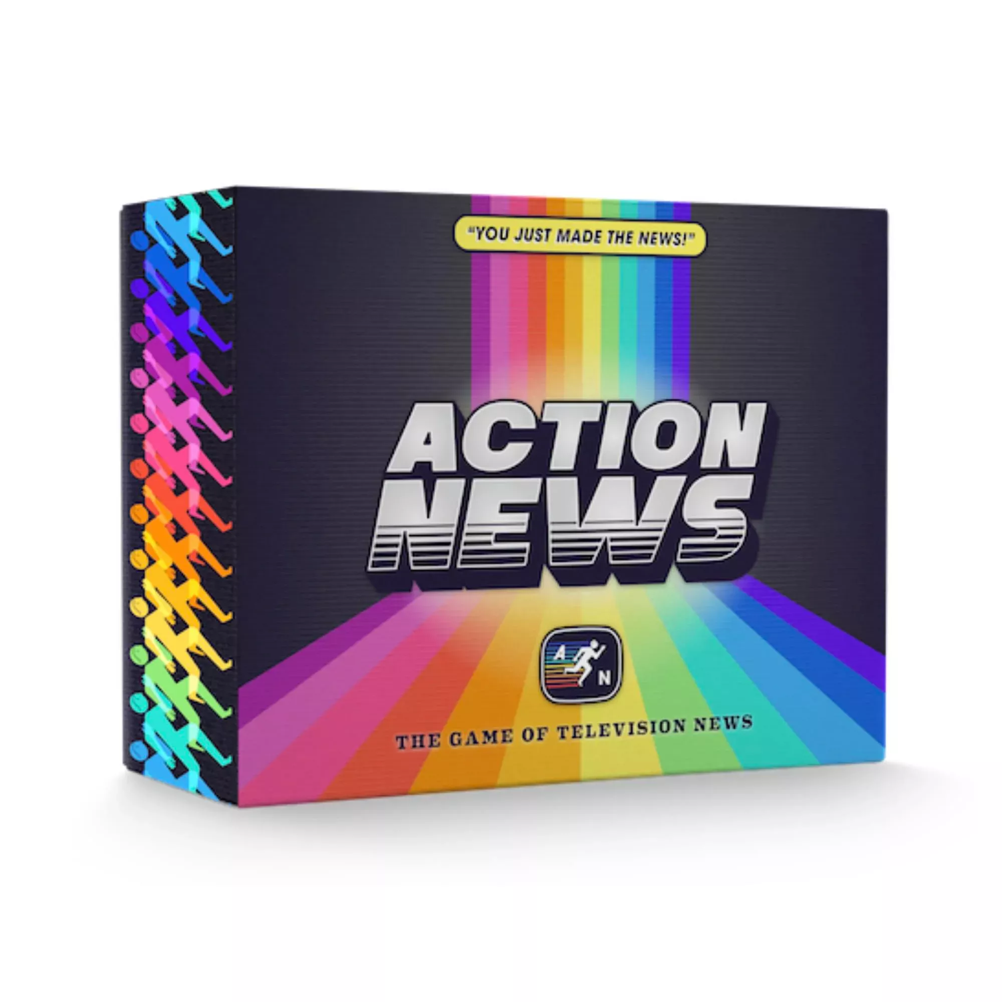 Golden Bell Studios Action News Social Card Game - Black