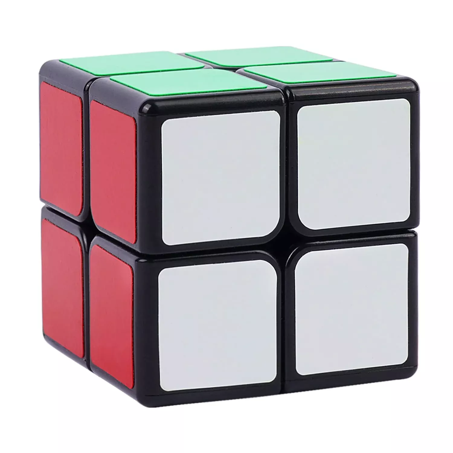 GoodCube 2x2 Speed Cube Puzzle Toy Black Gift Box for Kids