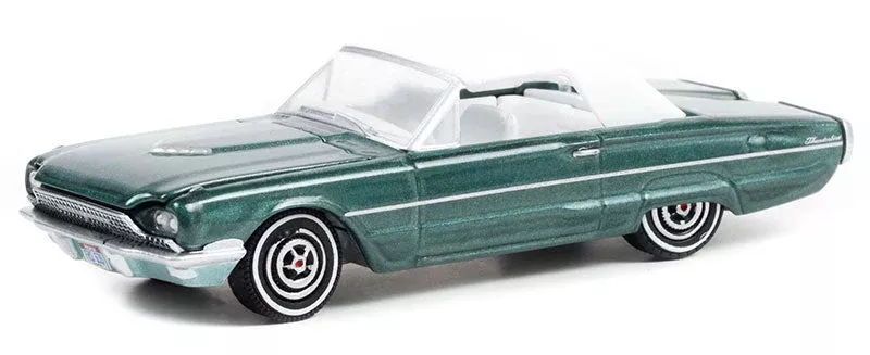 Greenlight 44945-A 1/64 Scale 1966 Ford Thunderbird Convertible Top-Up
