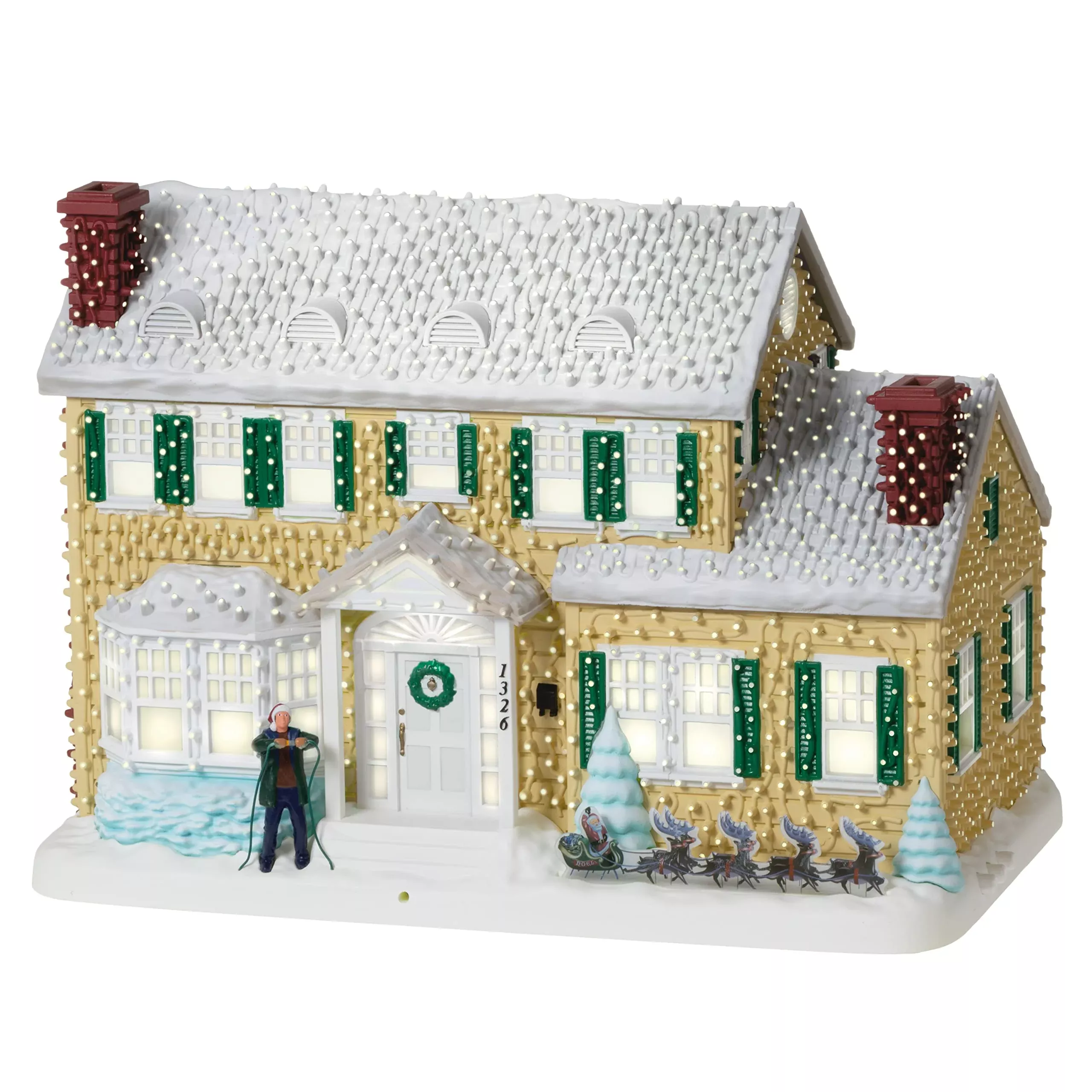 Hallmark Keepsake Tabletop Decoration Clark's Crazy Christmas 9.29"