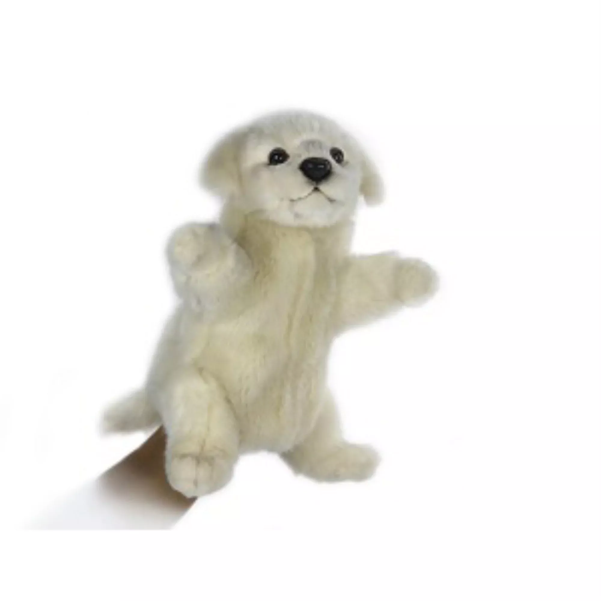 Hansa Puppy White Puppet Product Code: 7338 Maremma Dog Creation Usa 30Cm 11.8 Inches